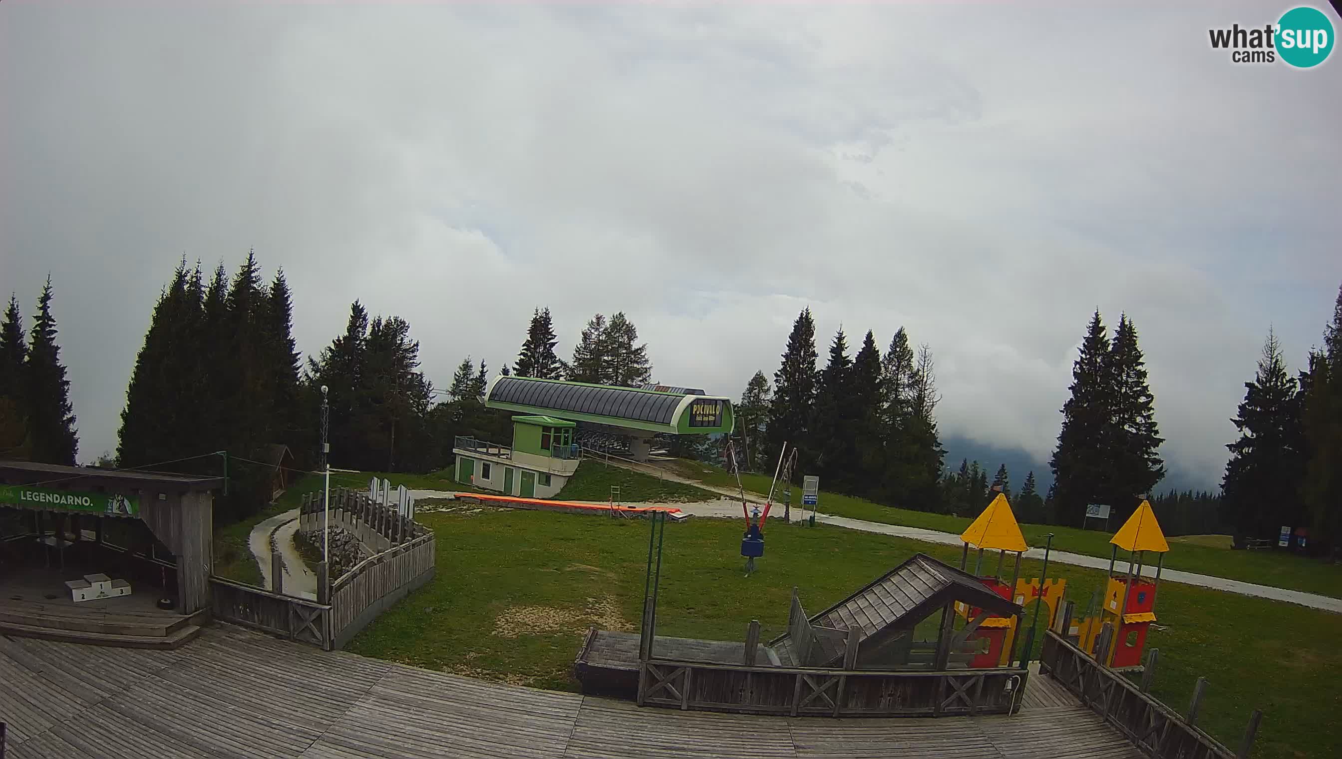 Webcam de la station de ski des Alpes slovènes à Cerkno Počivalo