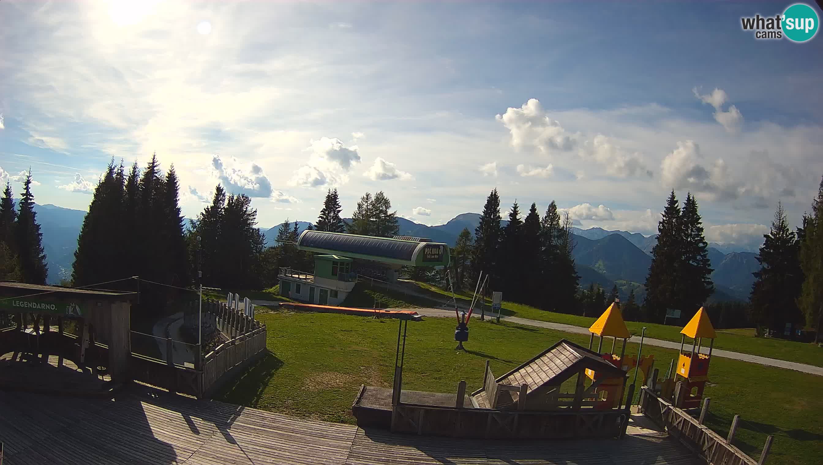 Webcam Počivalo – Alpska Perla | Vista live dalla stazione sciistica di Cerkno