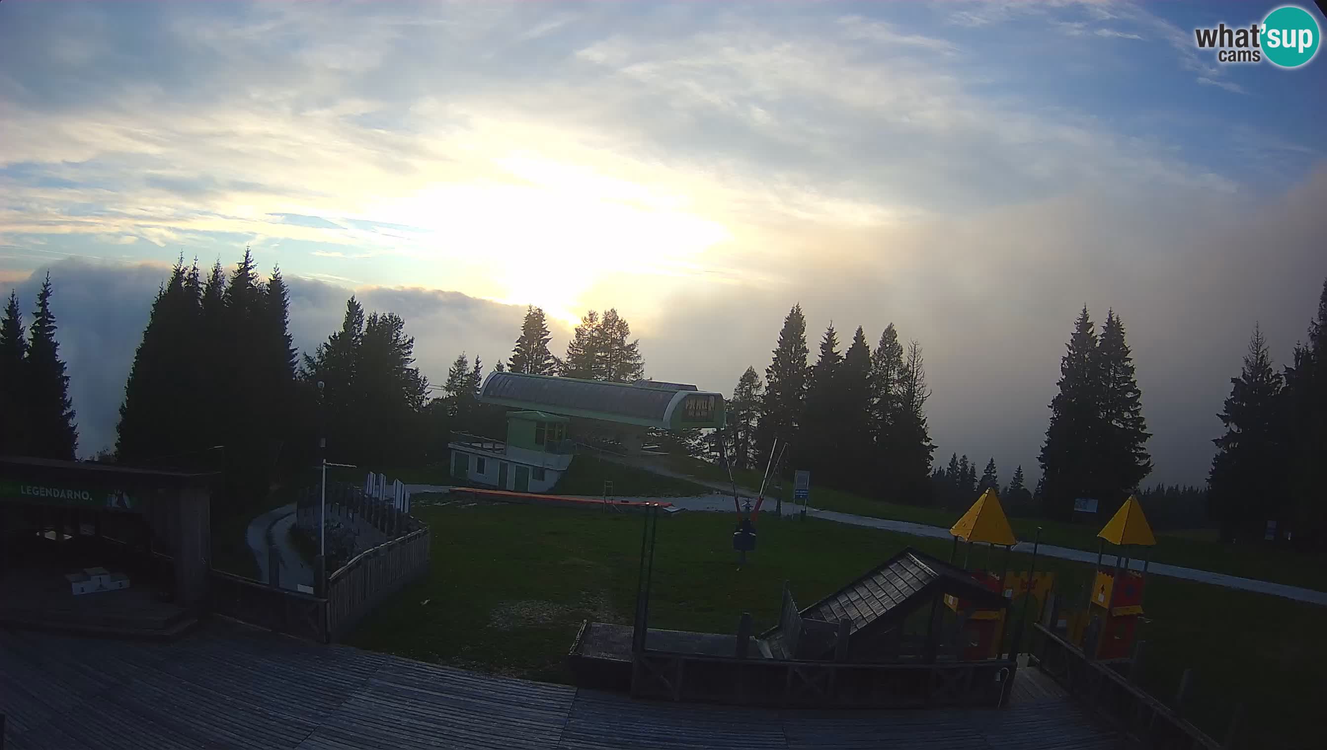 Cámara web Počivalo – Alpska Perla | Vista en vivo desde la estación de esquí Cerkno