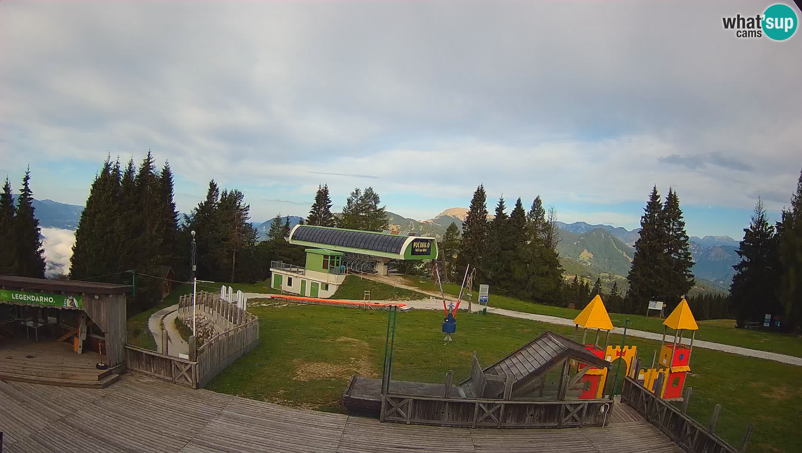 Webcam Počivalo – Alpska Perla | Vista live dalla stazione sciistica di Cerkno