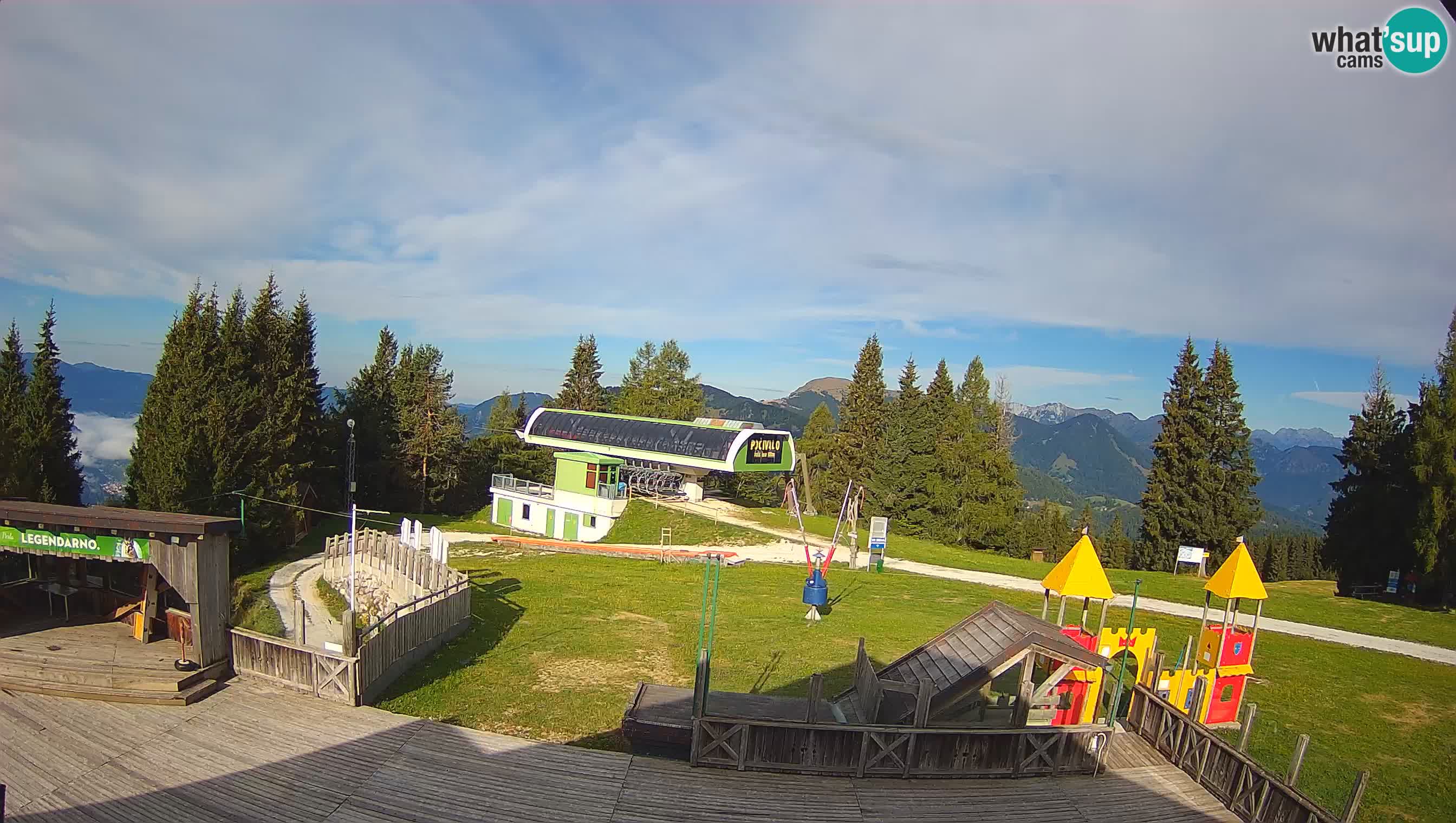 Webcam Počivalo – Alpska Perla | Vista live dalla stazione sciistica di Cerkno