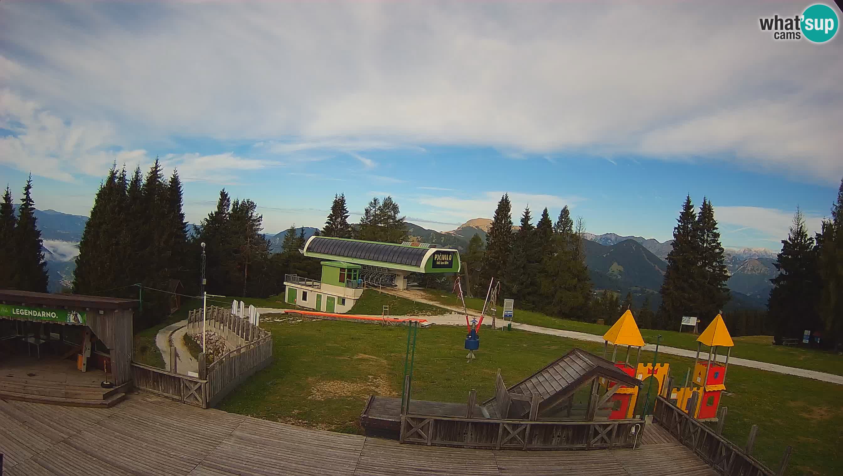 Webcam Počivalo – Alpska Perla | Vista live dalla stazione sciistica di Cerkno