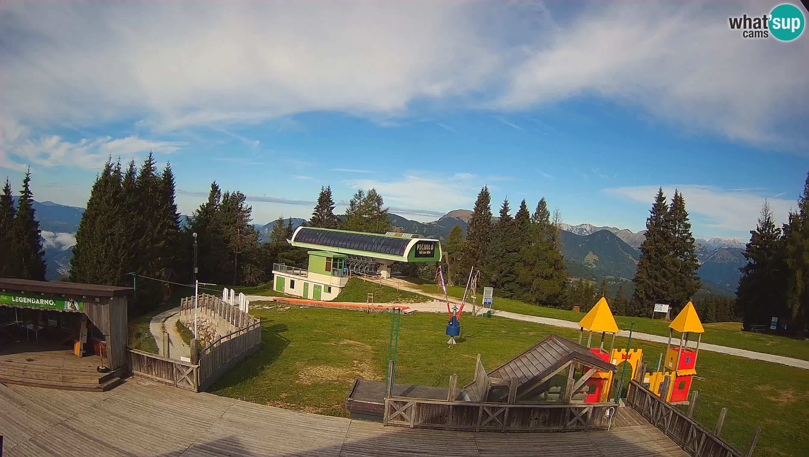 Webcam Počivalo – Alpska Perla | Vista live dalla stazione sciistica di Cerkno