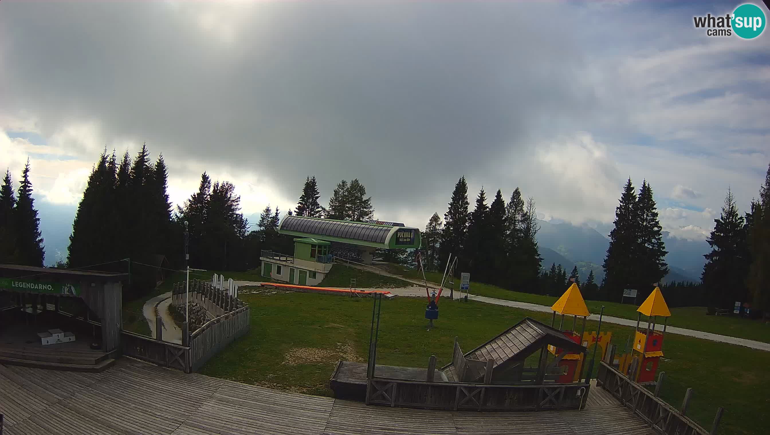 Cámara web Počivalo – Alpska Perla | Vista en vivo desde la estación de esquí Cerkno
