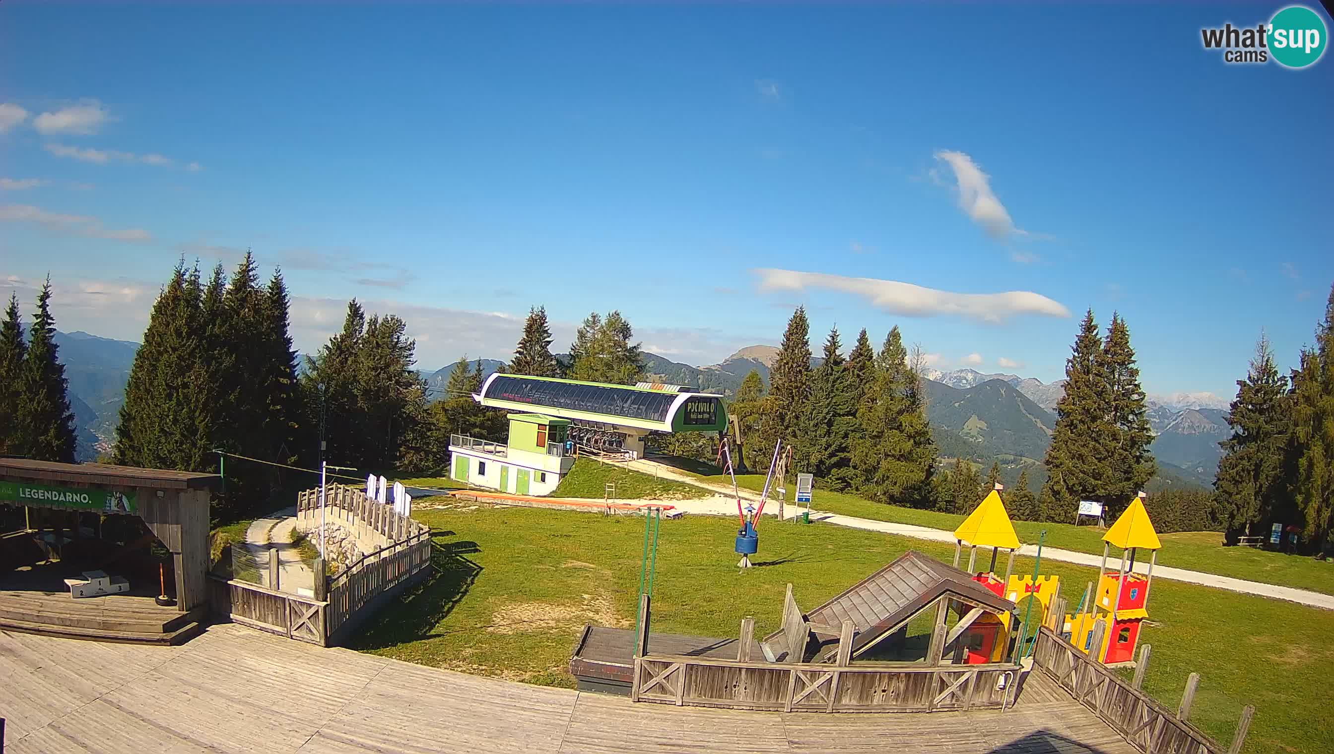 Web kamera Počivalo – Alpska Perla | Pogled uživo sa skijališta Cerkno