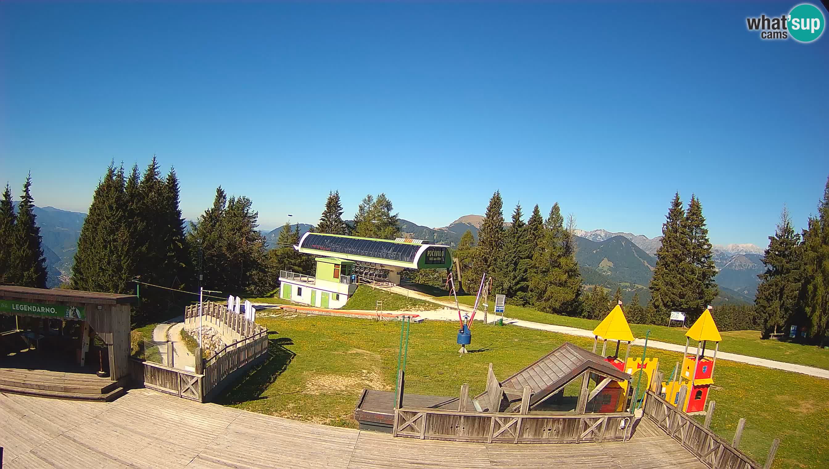 Webcam de la station de ski des Alpes slovènes à Cerkno Počivalo