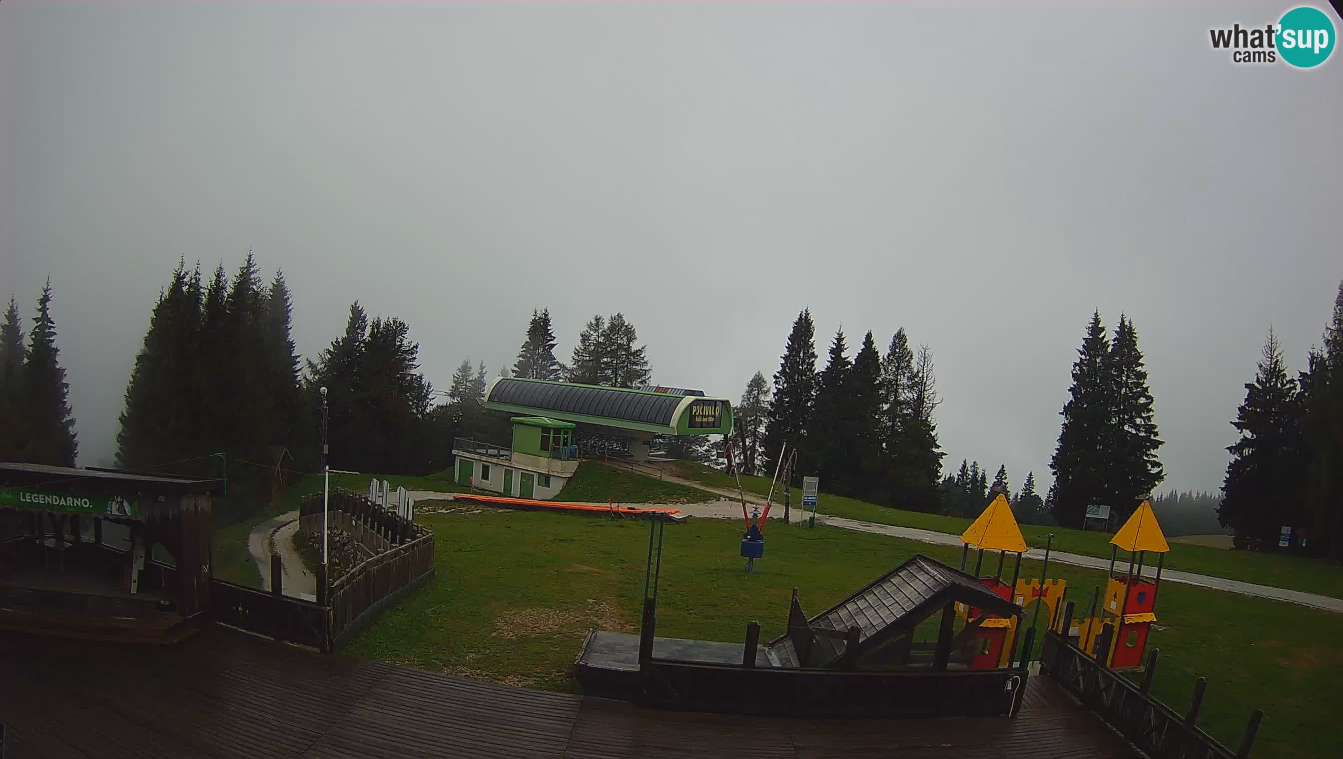 Webcam Počivalo – Alpska Perla | Vista live dalla stazione sciistica di Cerkno