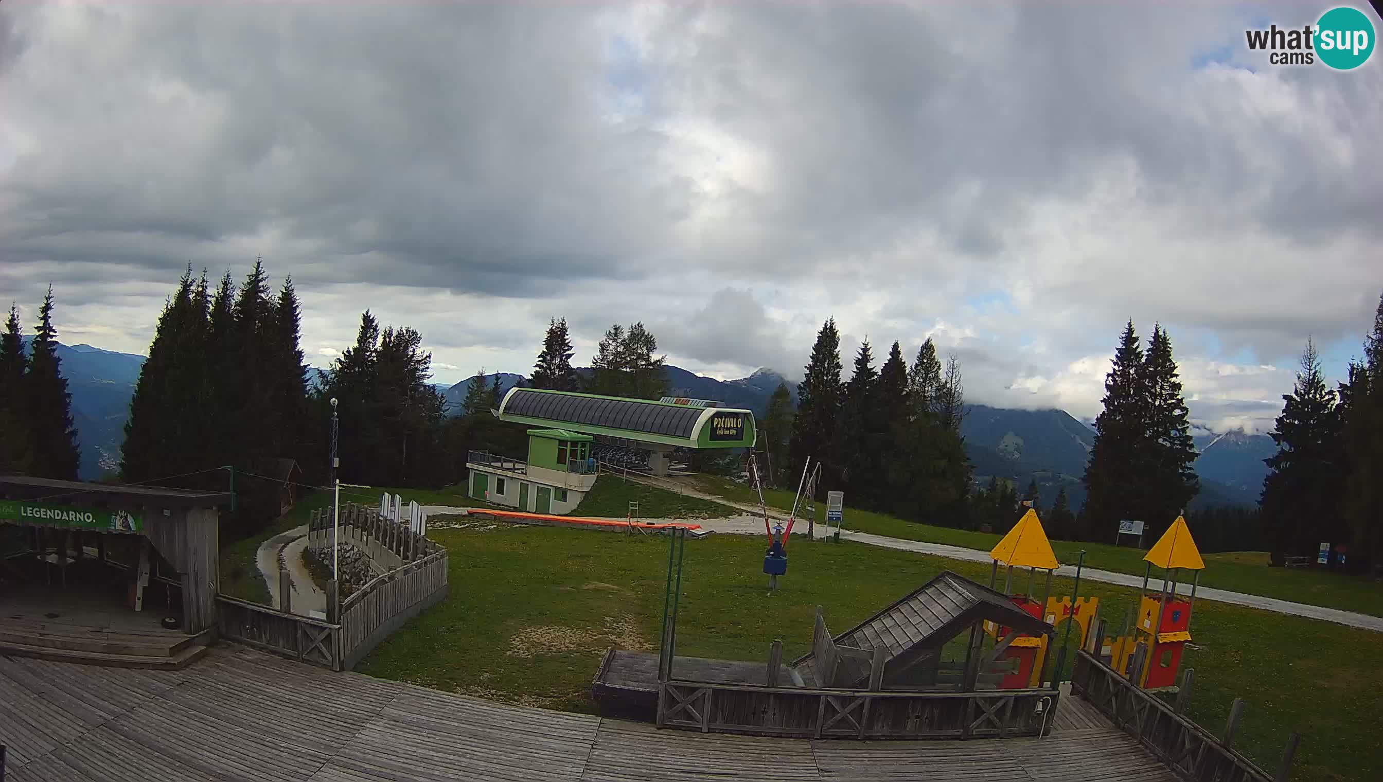 Web kamera Počivalo – Alpska Perla | Pogled uživo sa skijališta Cerkno
