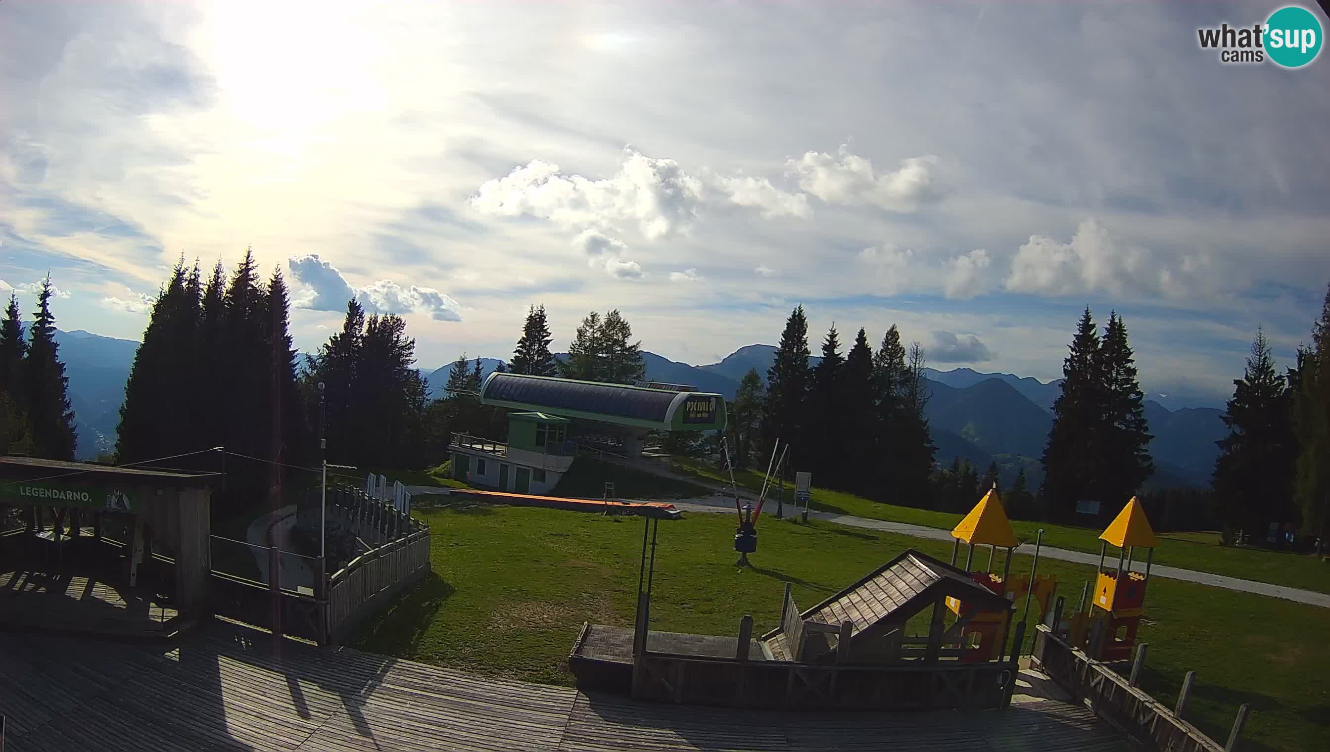Webcam Počivalo – Alpska Perla | Vista live dalla stazione sciistica di Cerkno