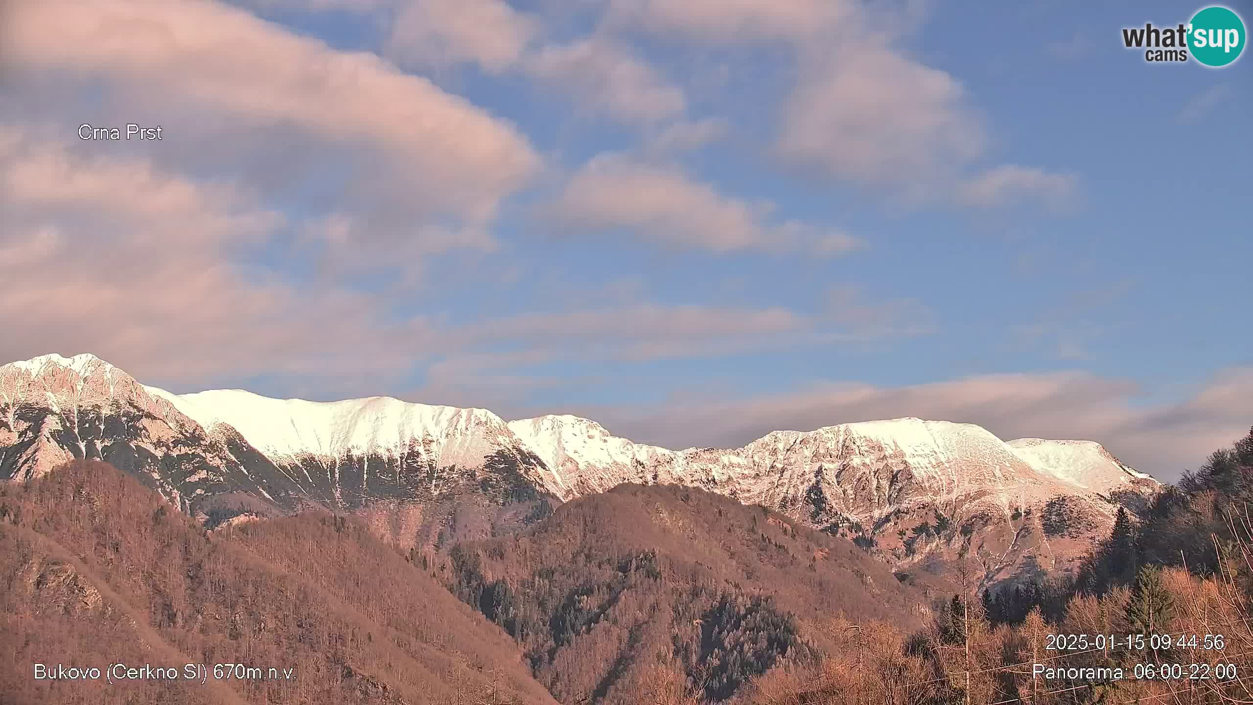 Webcam Bukovo – Baška grapa | Cerkno | Slovenia