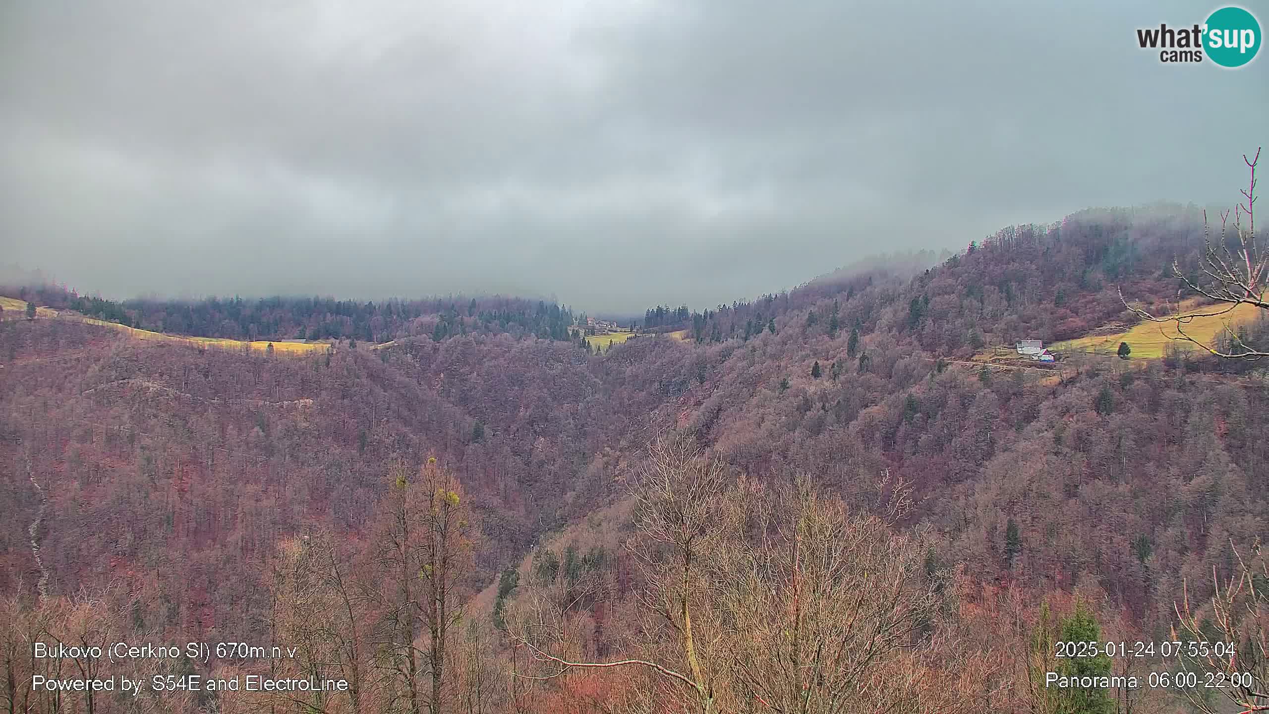 Webcam Bukovo – Baška grapa | Cerkno | Slovenia