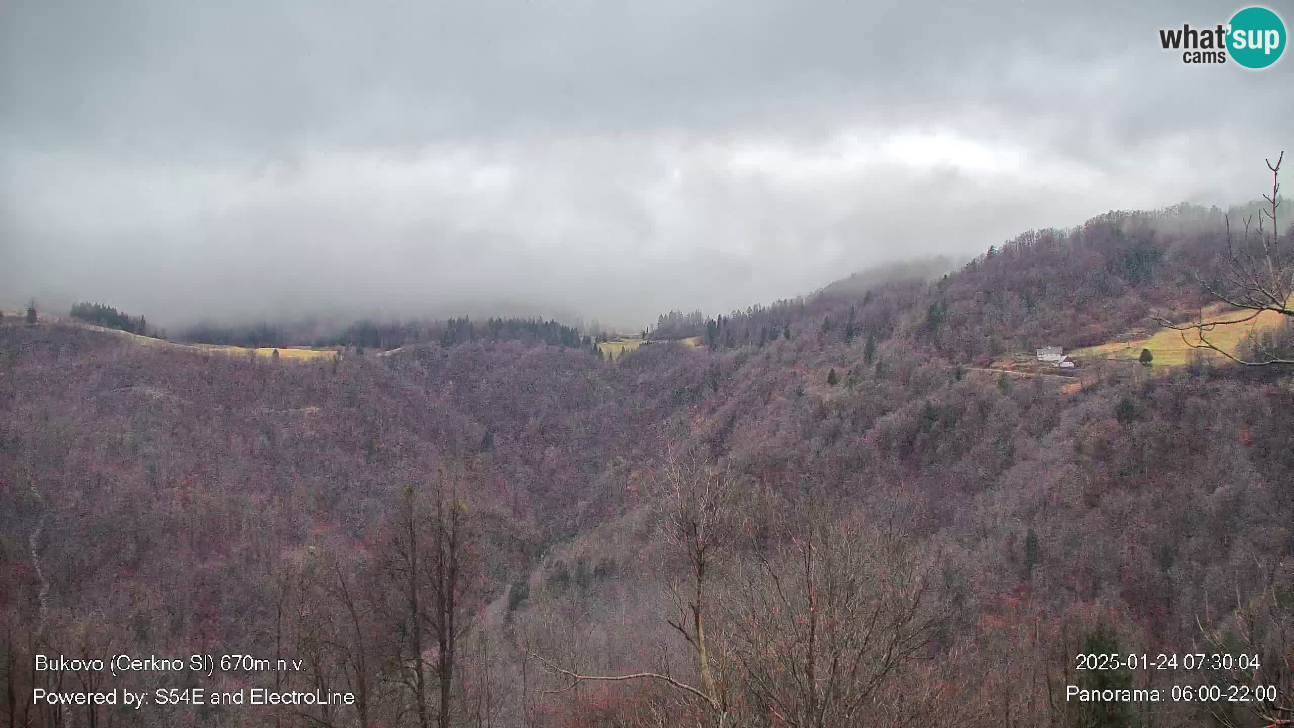 Webcam Bukovo – Baška grapa | Cerkno | Slovenia