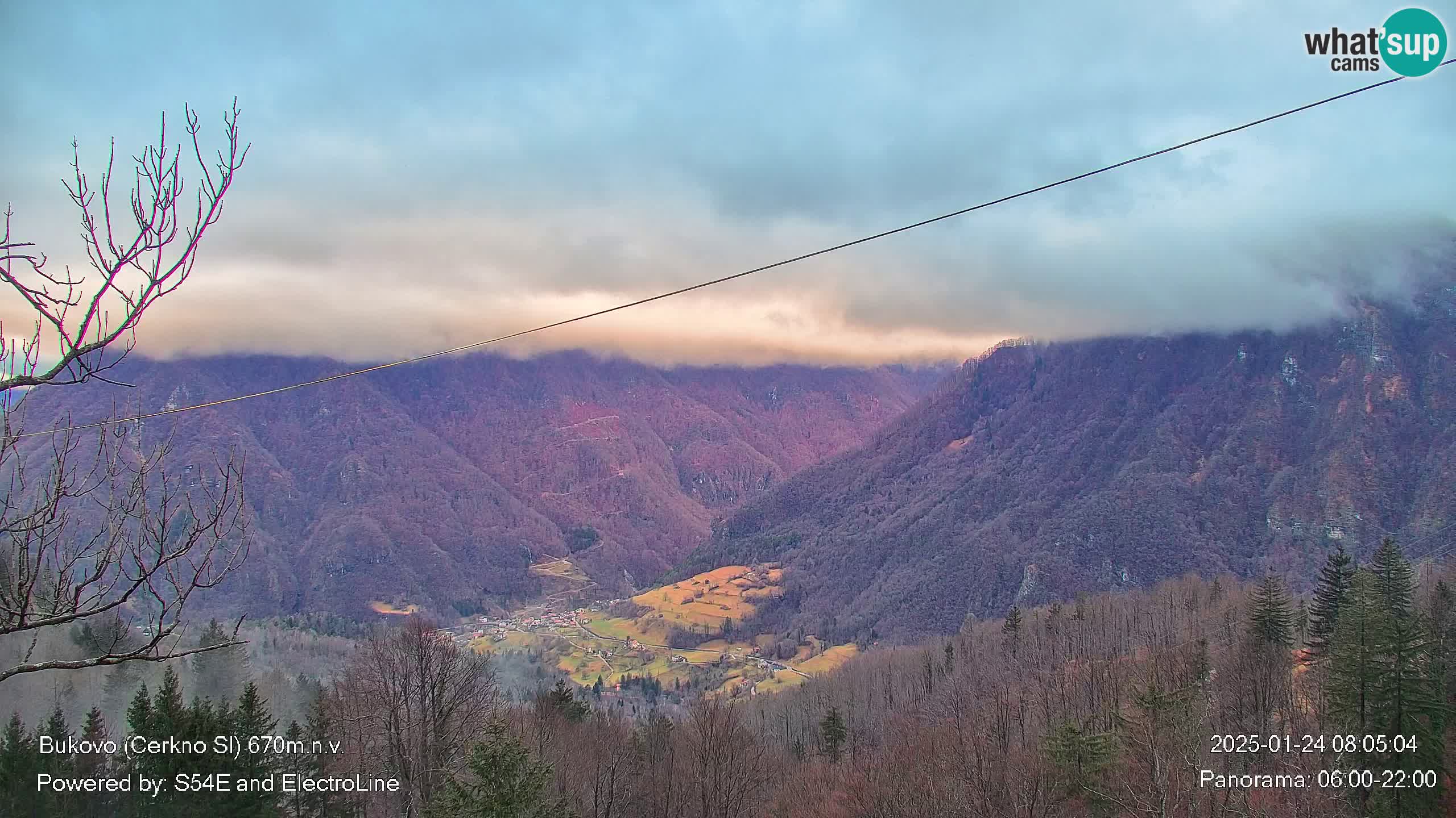 Webcam en vivo Bukovo – Baška grapa | Cerkno | Eslovenia