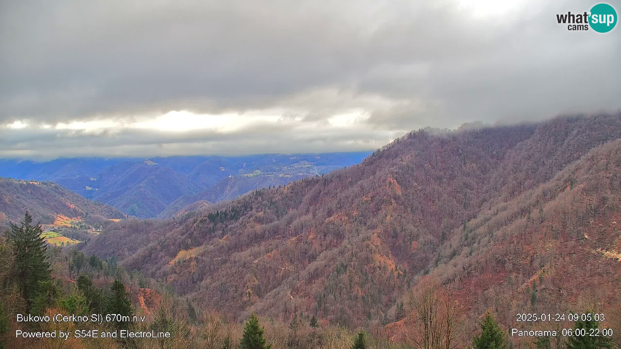 Webcam en vivo Bukovo – Baška grapa | Cerkno | Eslovenia