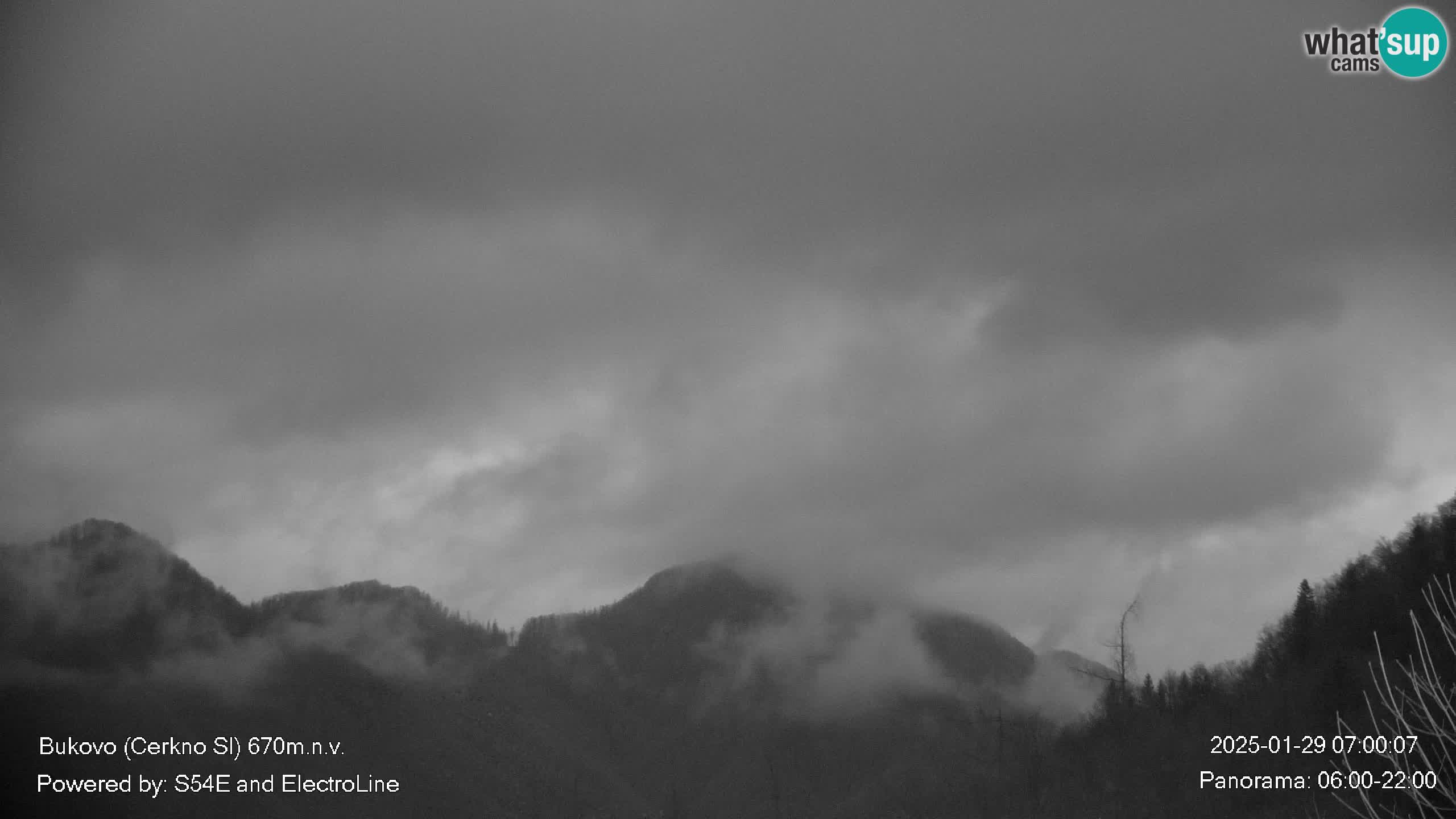 Webcam Bukovo – Baška grapa | Cerkno | Slovénie