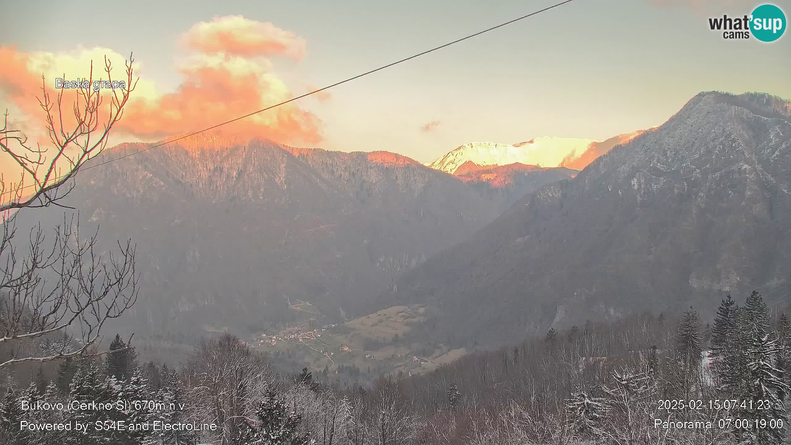 Webcam Bukovo – Baška grapa | Cerkno | Slovenia