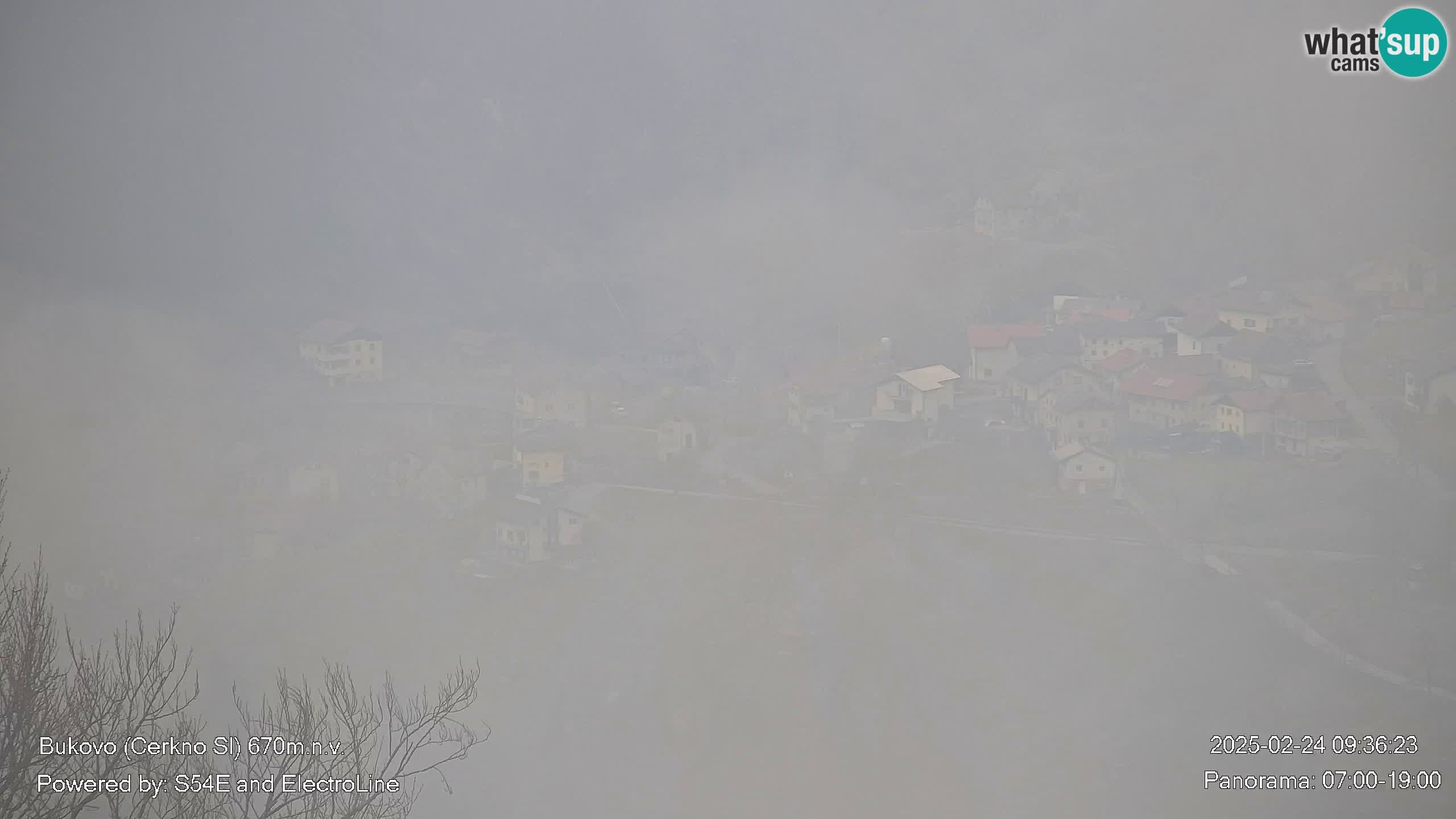 Web kamera Bukovo – Baška grapa | Cerkno | Slovenija