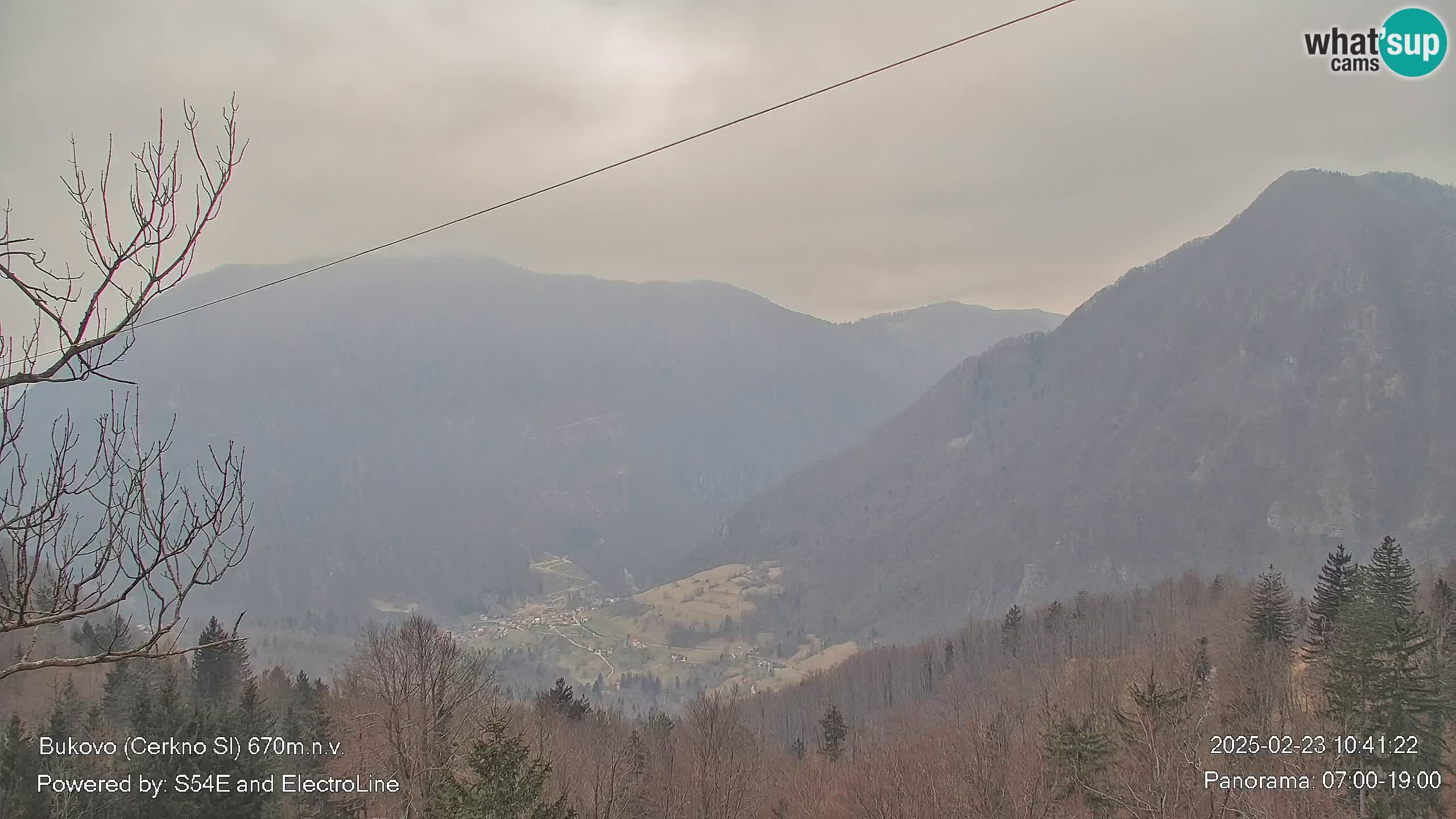 Webcam Bukovo – Baška grapa | Cerkno | Slovénie