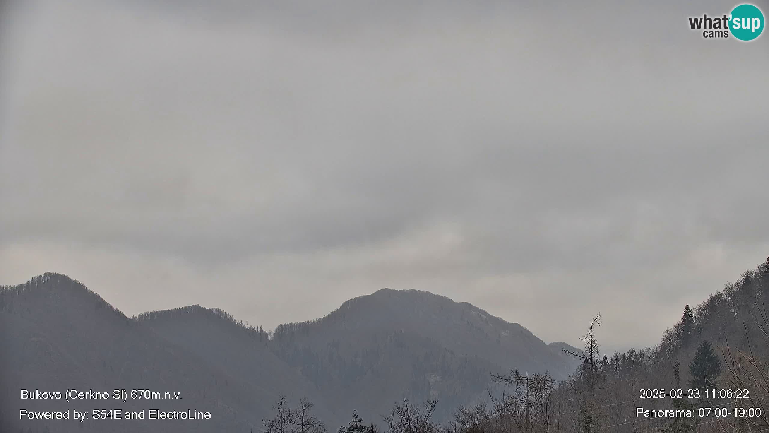 Web kamera Bukovo – Baška grapa | Cerkno | Slovenija