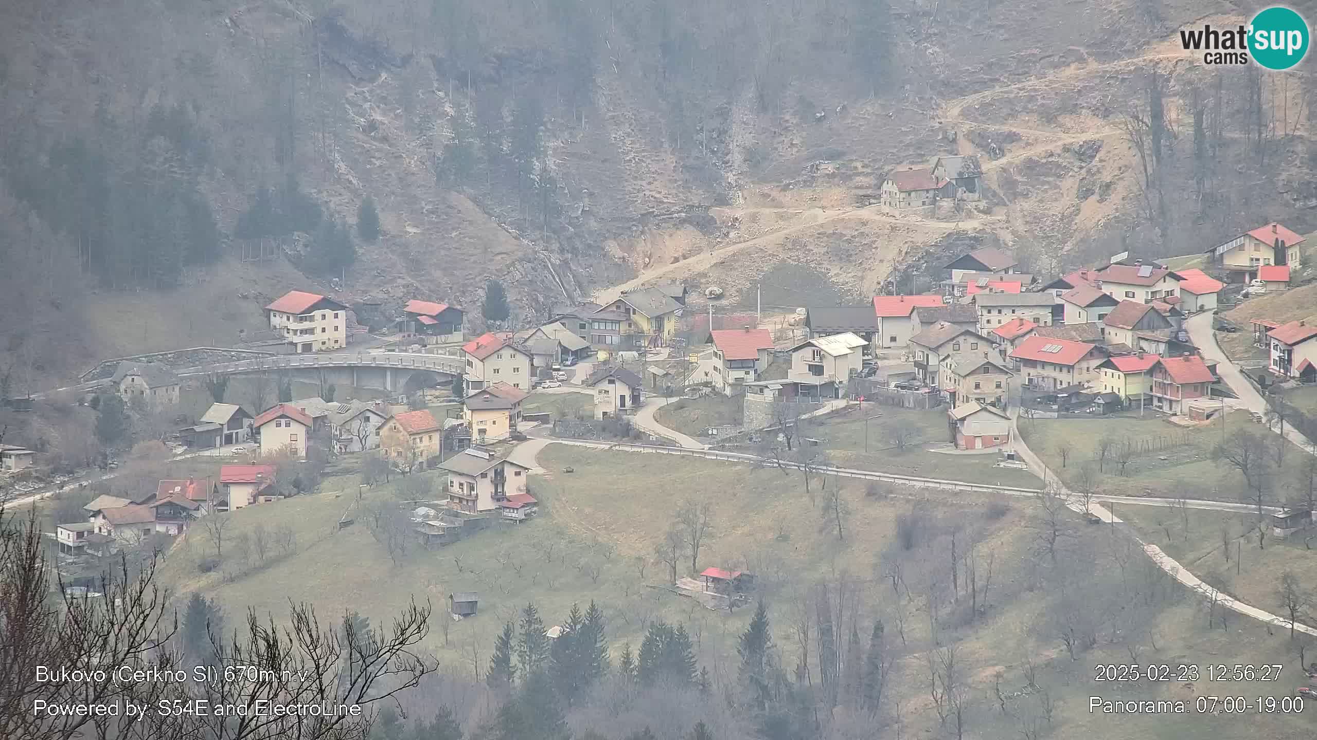 Webcam Bukovo – Baška grapa | Cerkno | Slovenia