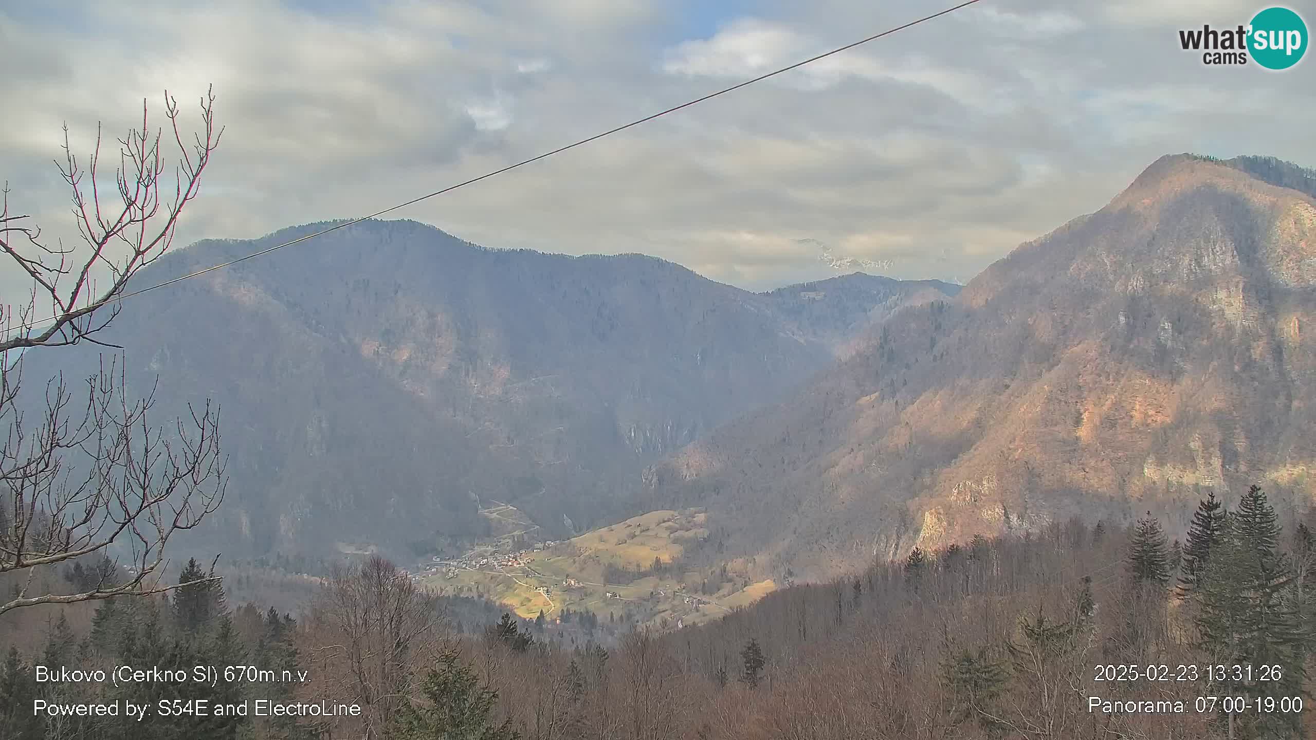 Bukovo Webcam – Baška grapa | Cerkno | Slowenien