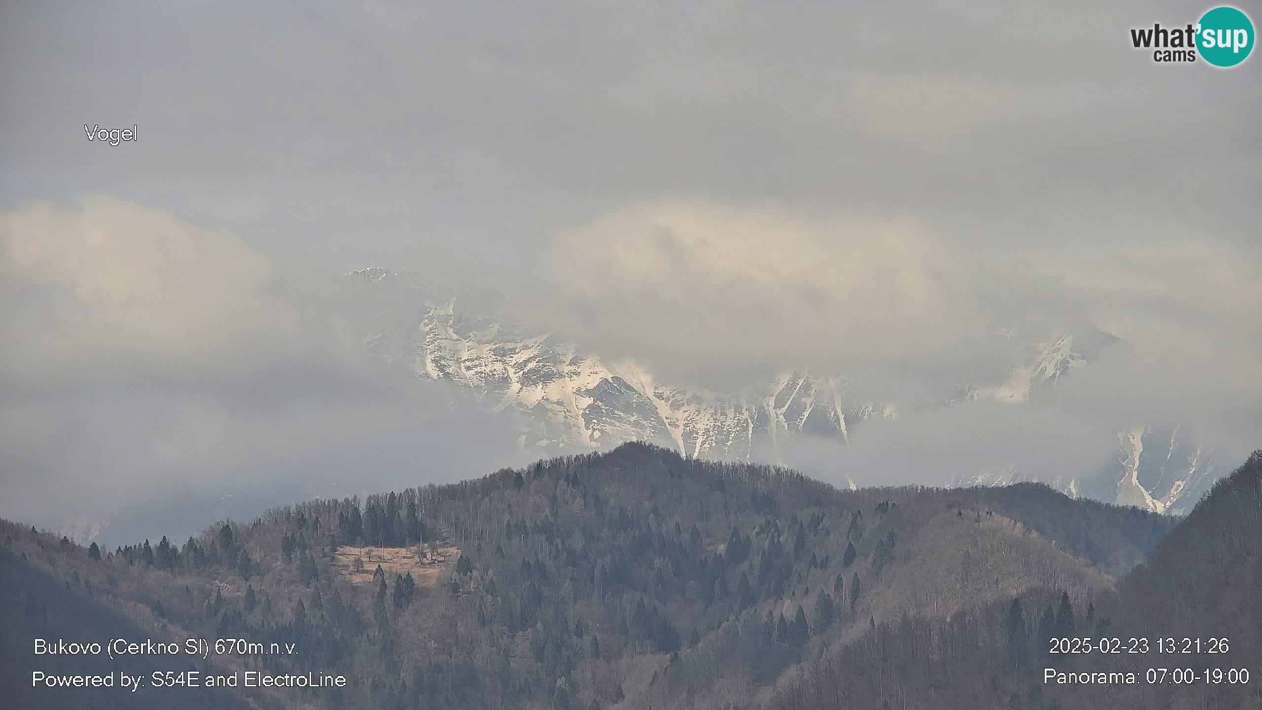 Web kamera Bukovo – Baška grapa | Cerkno | Slovenija