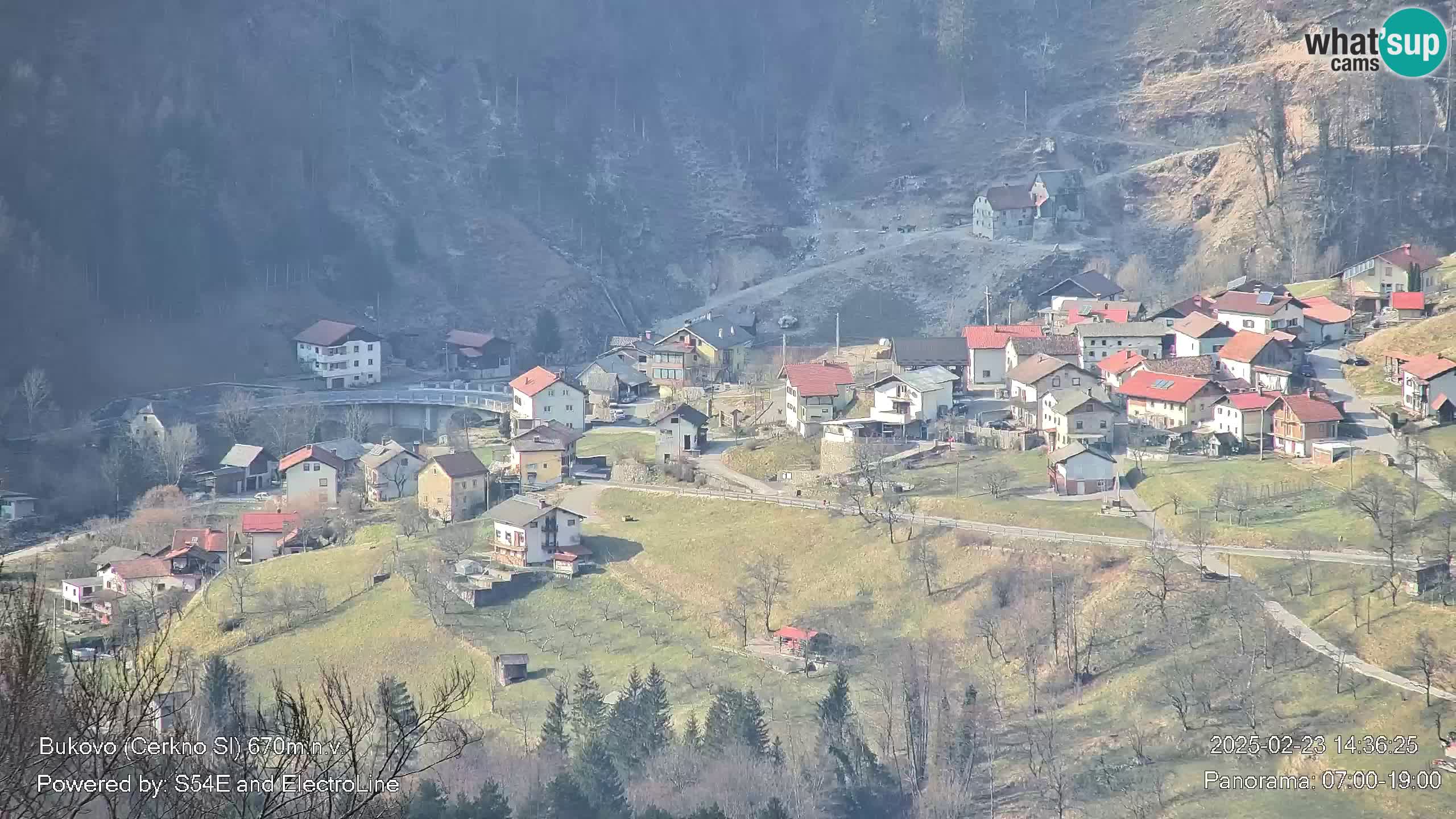 Webcam Bukovo – Baška grapa | Cerkno | Slovenia