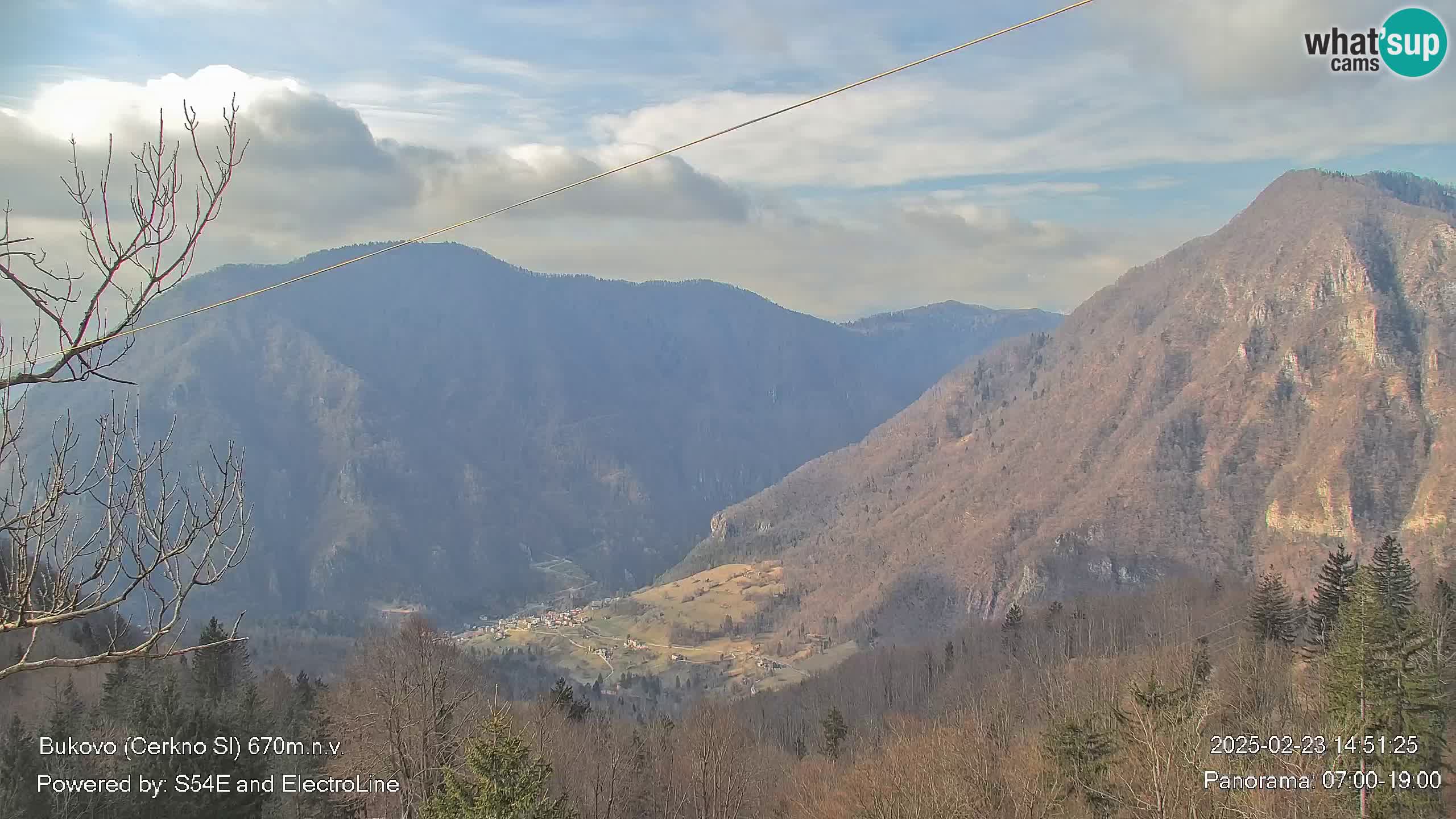 Webcam Bukovo – Baška grapa | Cerkno | Slovenia