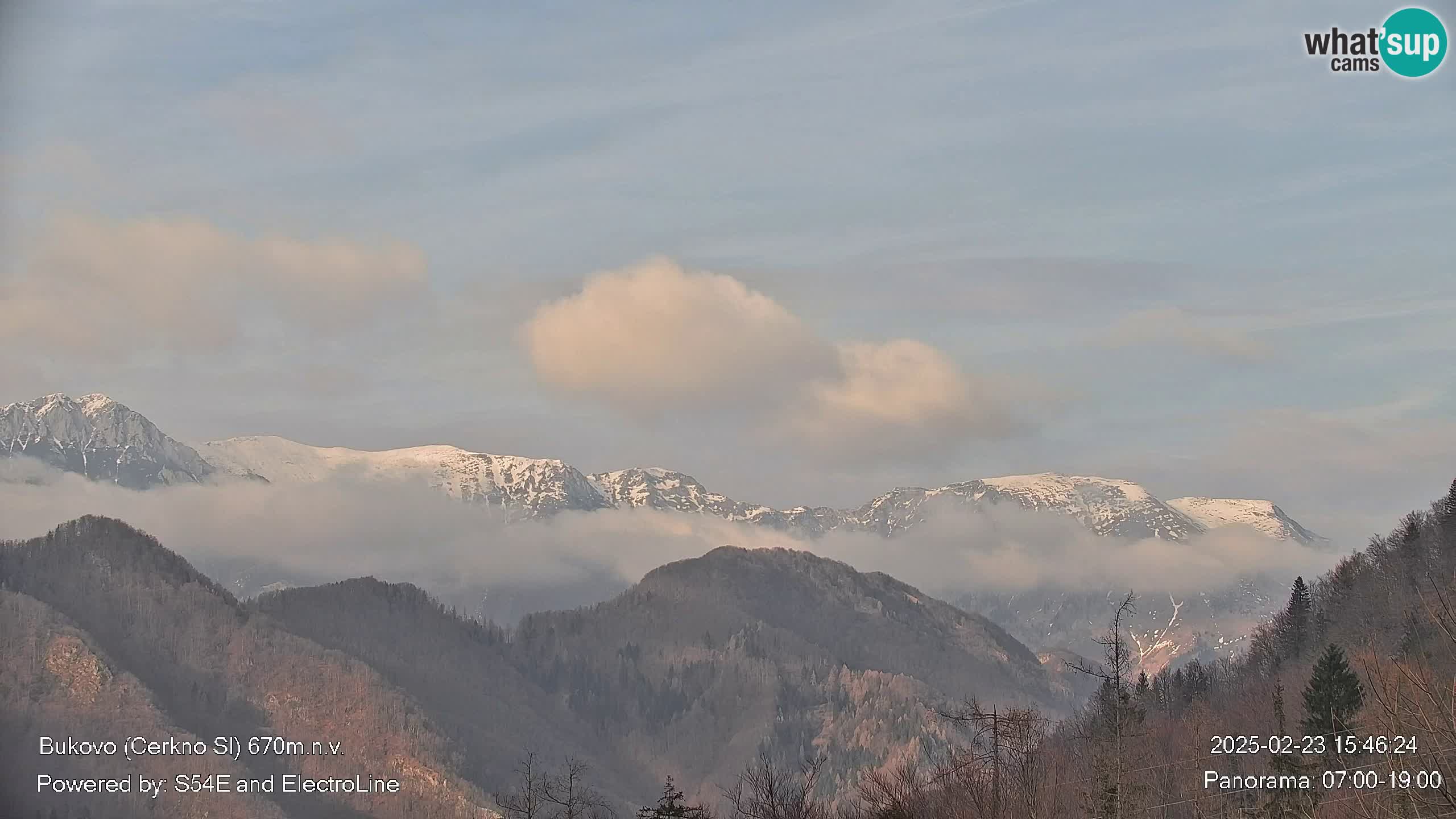 Bukovo Webcam – Baška grapa | Cerkno | Slowenien