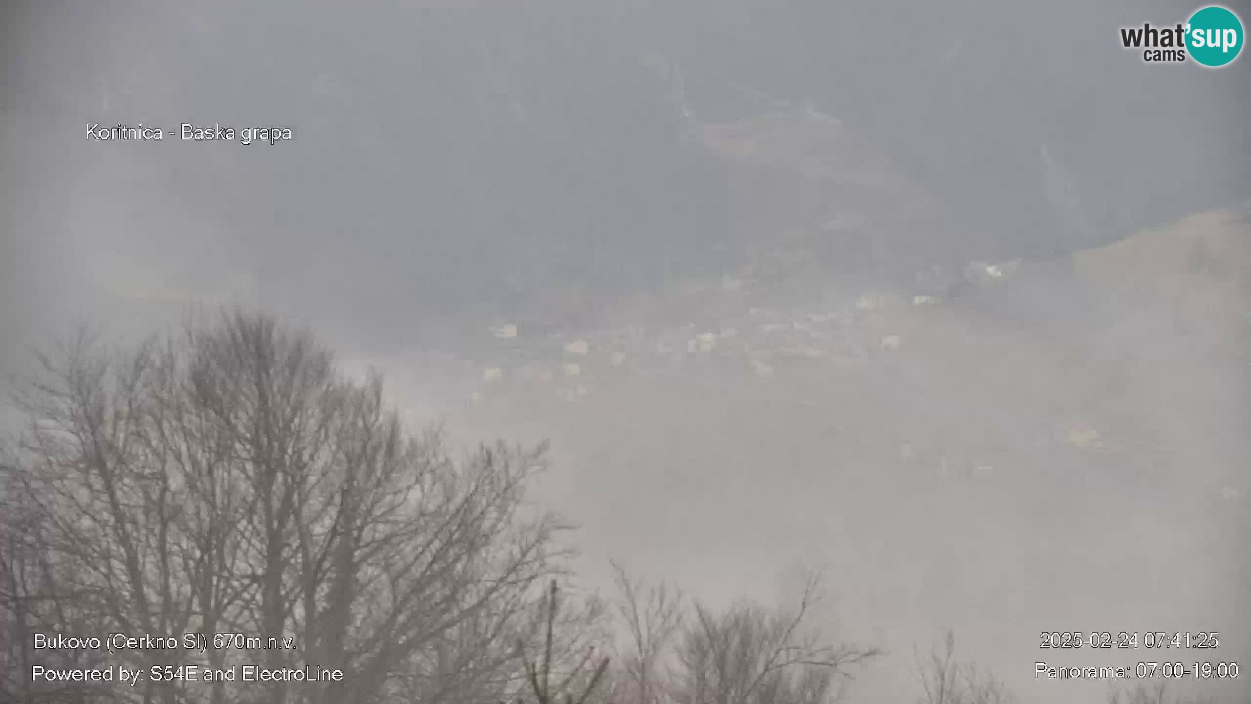 Bukovo Webcam – Baška grapa | Cerkno | Slowenien