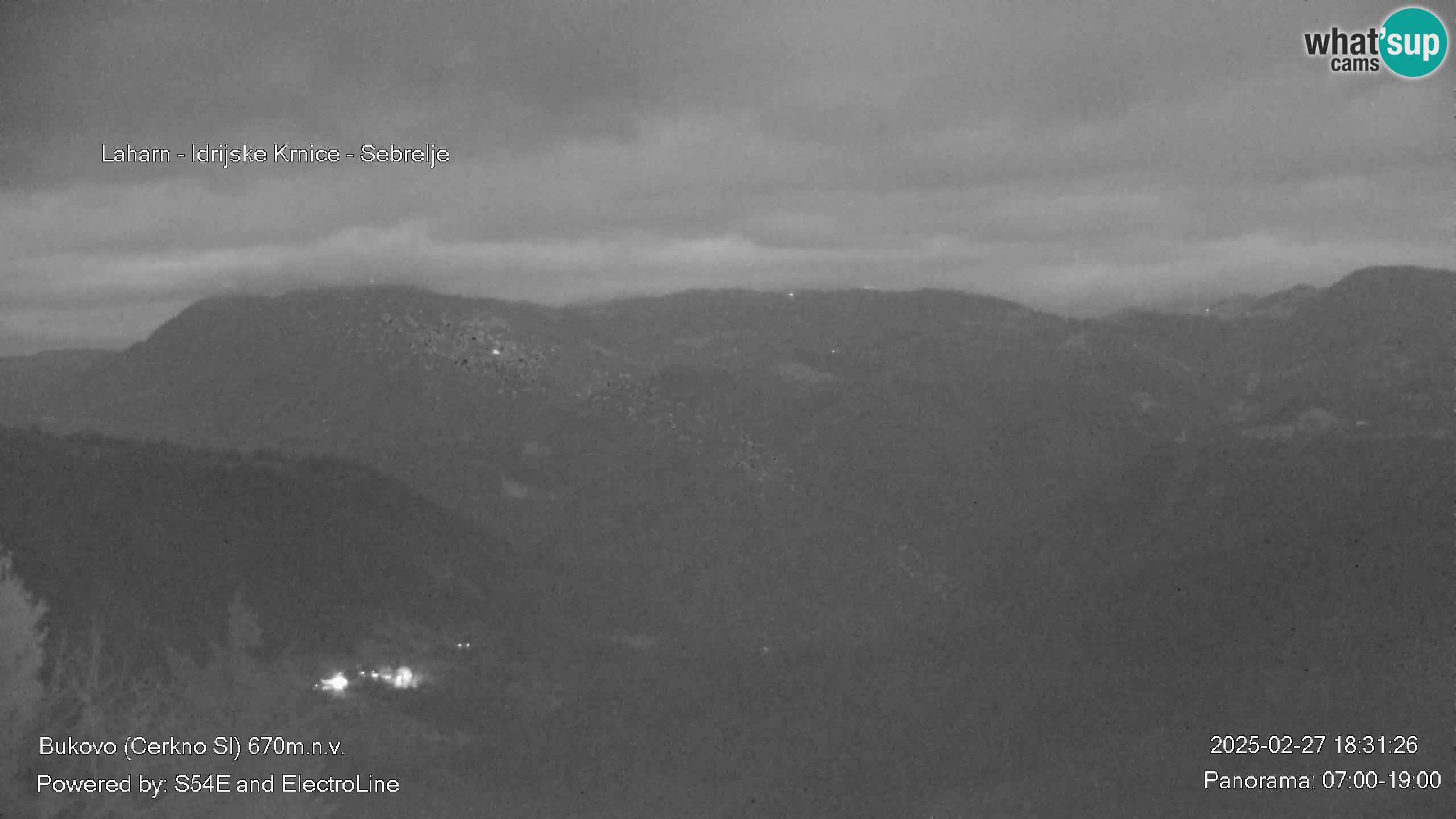 Bukovo Webcam – Baška grapa | Cerkno | Slowenien