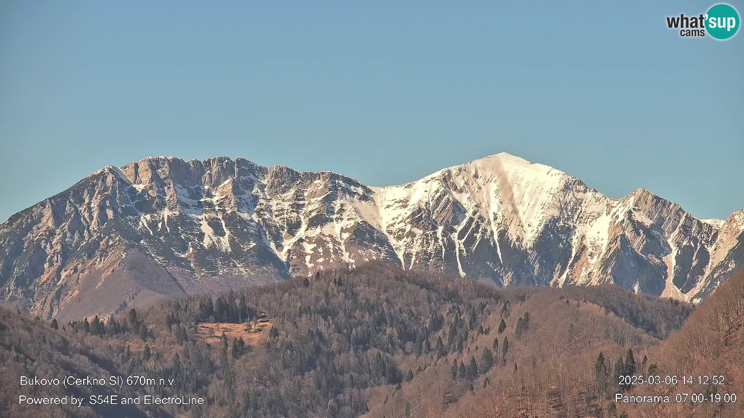 Webcam Bukovo – Baška grapa | Cerkno | Slovenia