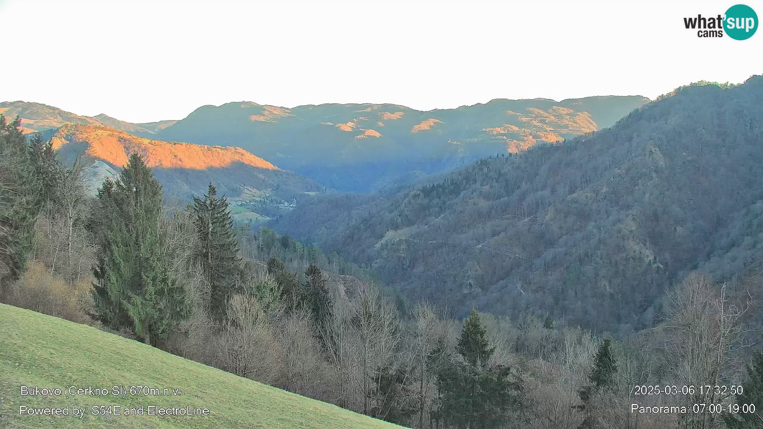 Webcam Bukovo – Baška grapa | Cerkno | Slovenia