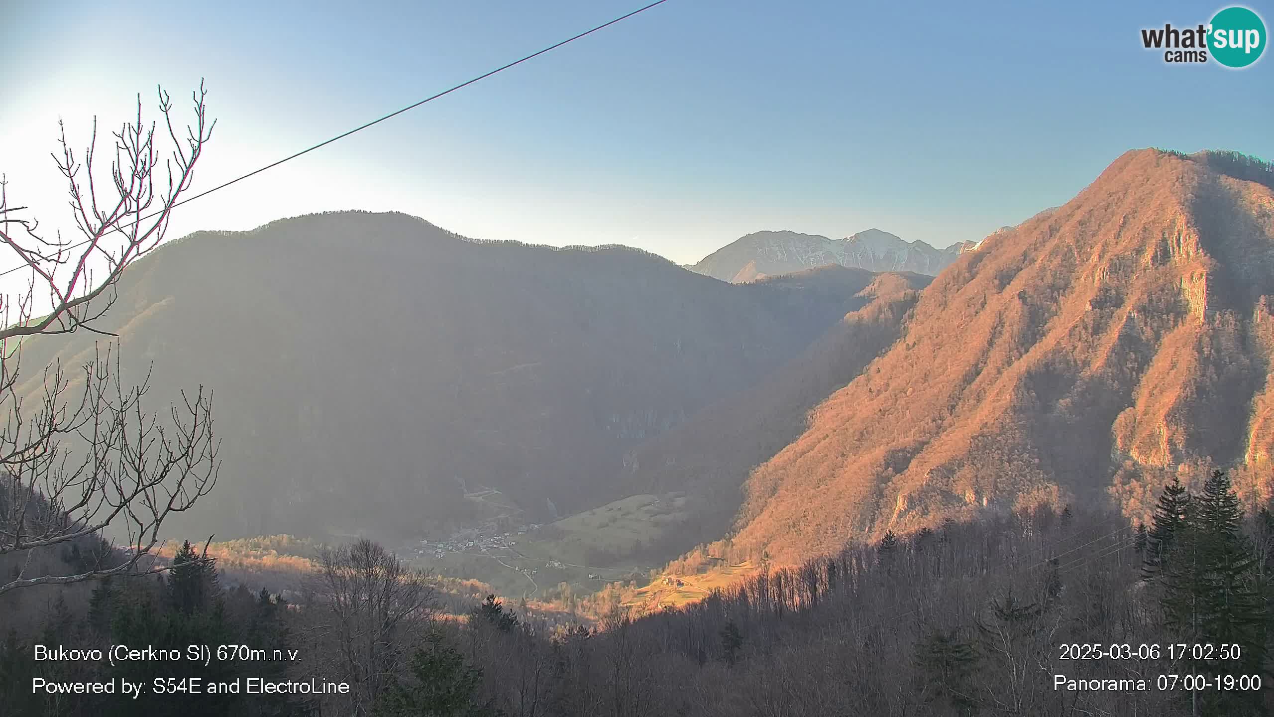 Webcam Bukovo – Baška grapa | Cerkno | Slovénie