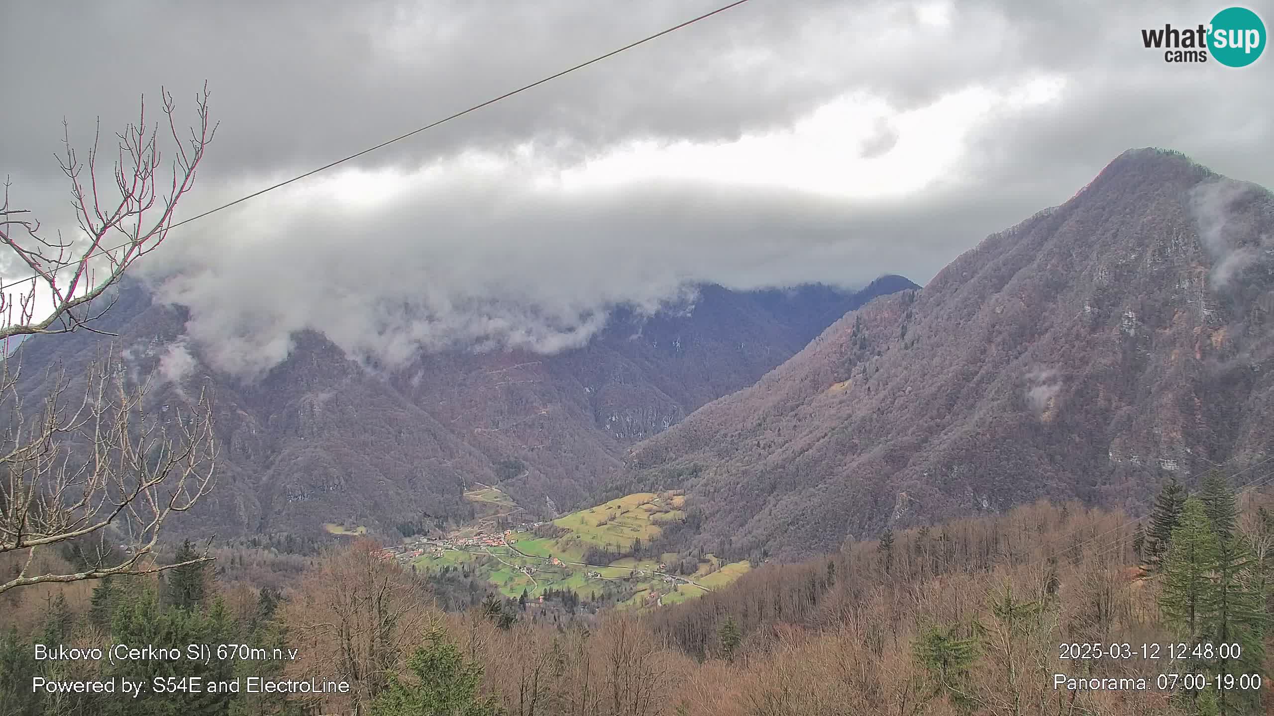 Bukovo Webcam – Baška grapa | Cerkno | Slowenien