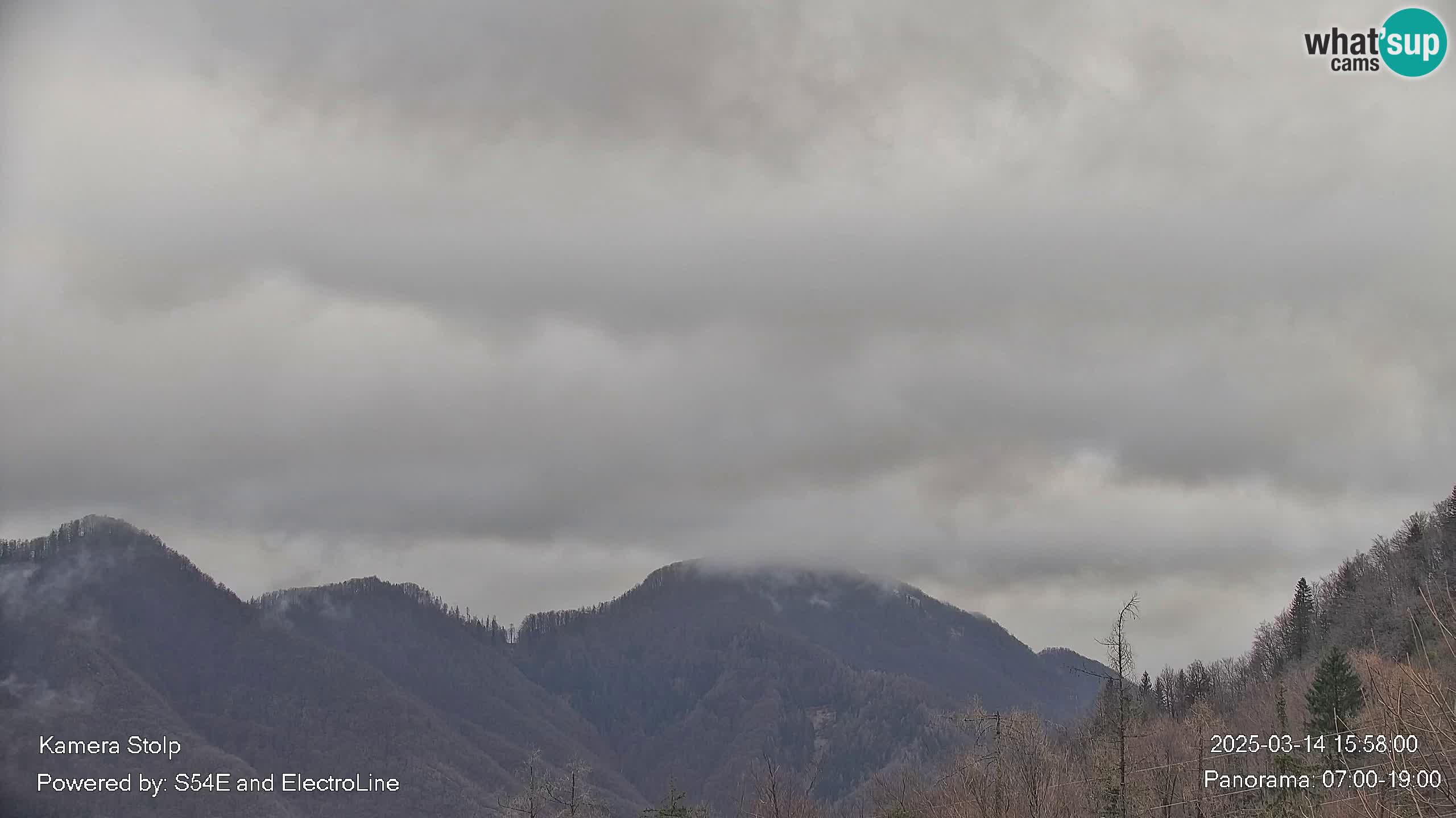 Web kamera Bukovo – Baška grapa | Cerkno | Slovenija