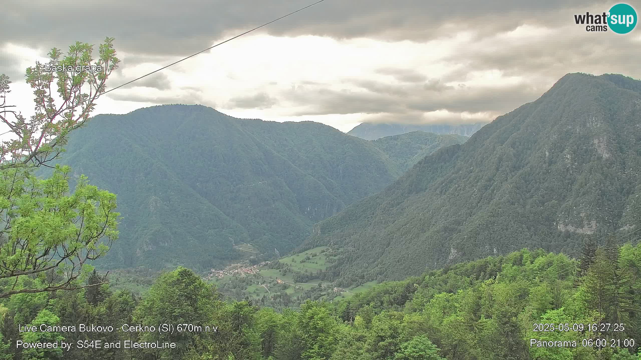 Kamera Bukovo – Baška grapa | Cerkno