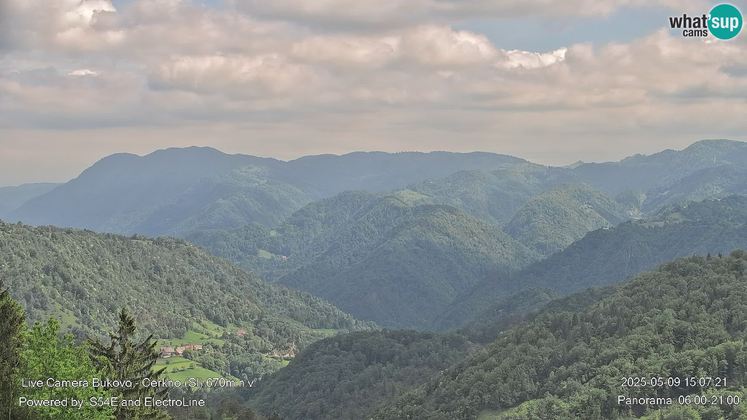 Webcam Bukovo – Baška grapa | Cerkno | Slovénie