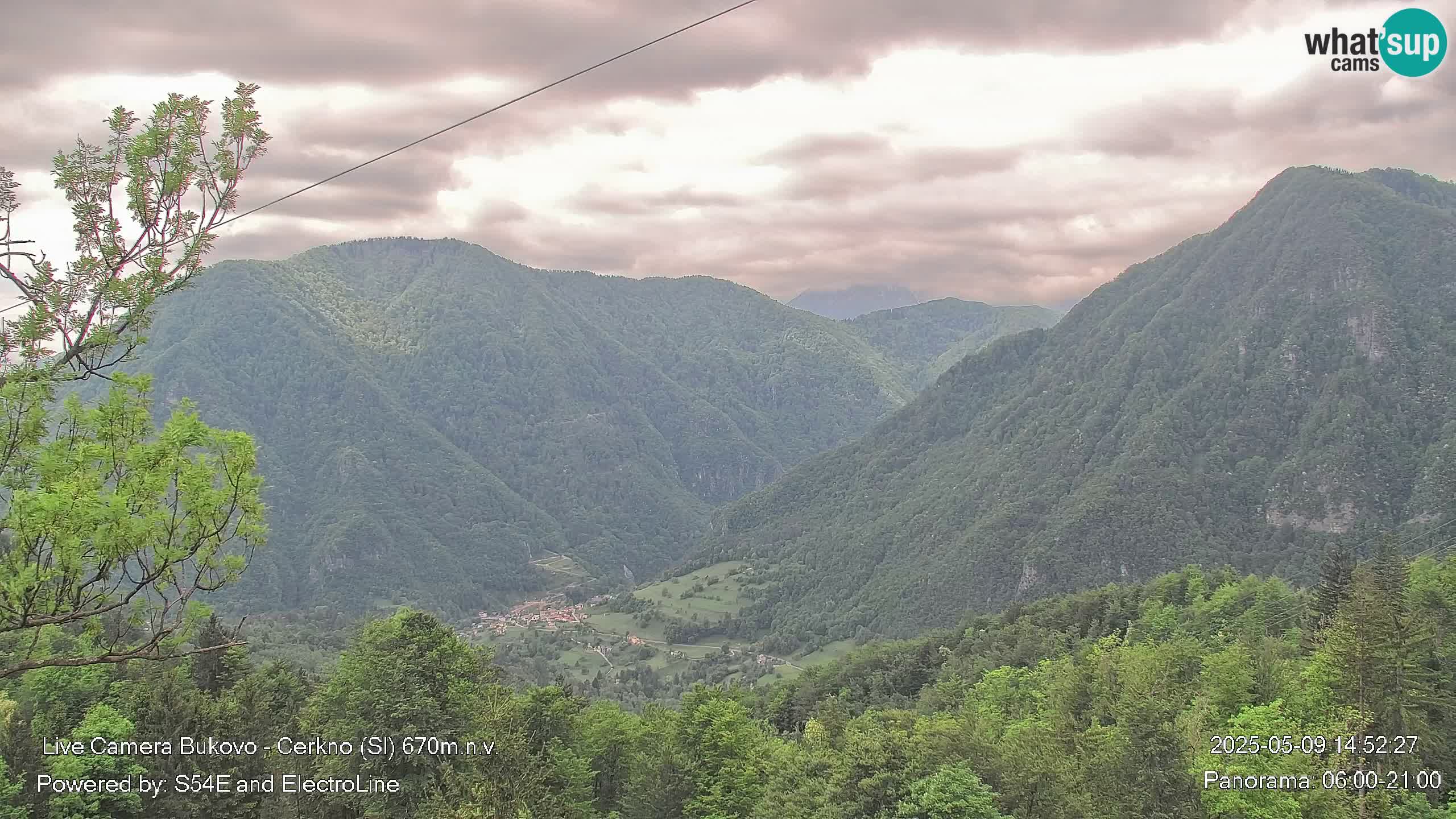 Webcam Bukovo – Baška grapa | Cerkno | Slovenia