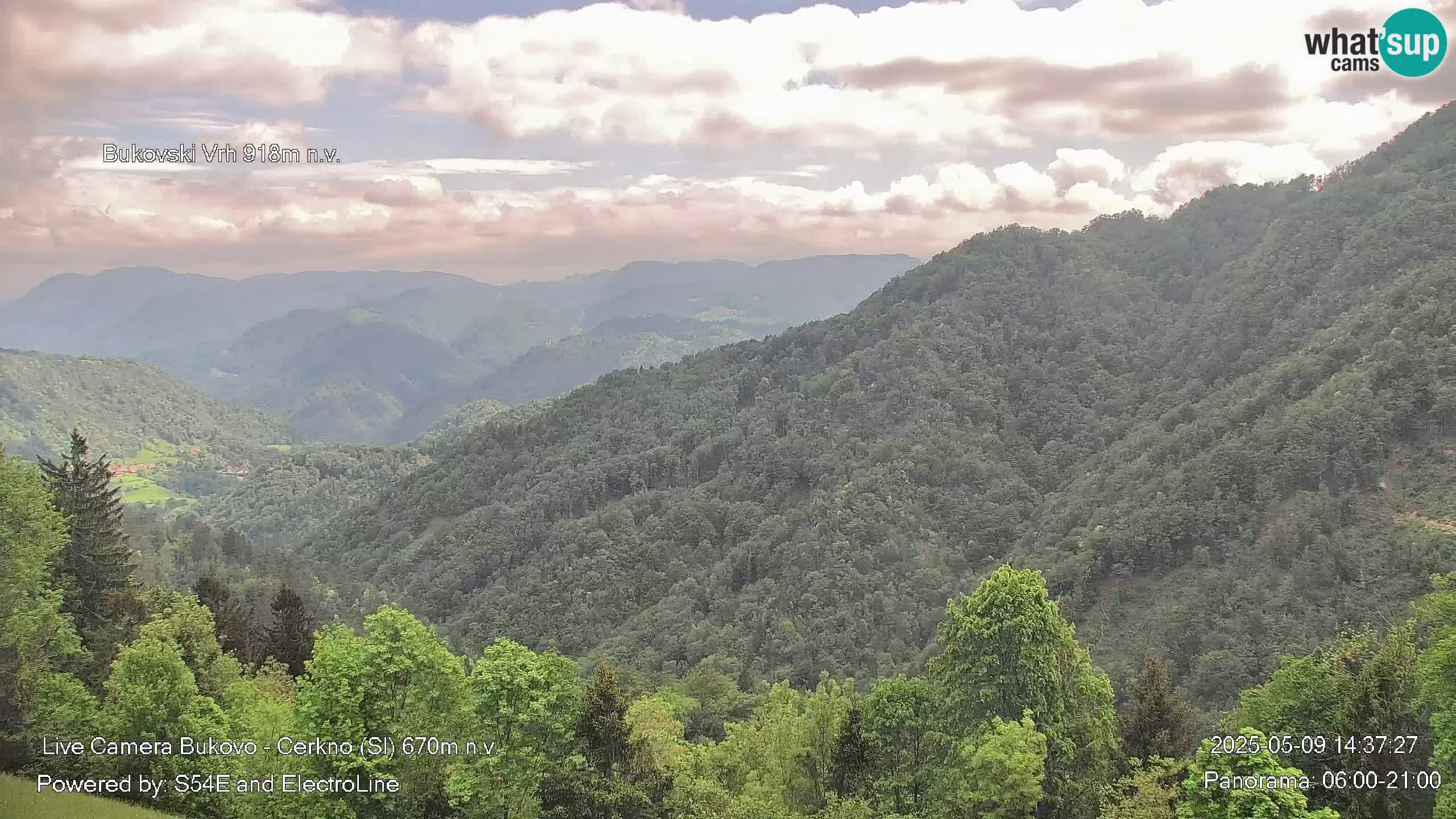 Webcam Bukovo – Baška grapa | Cerkno | Slovenia