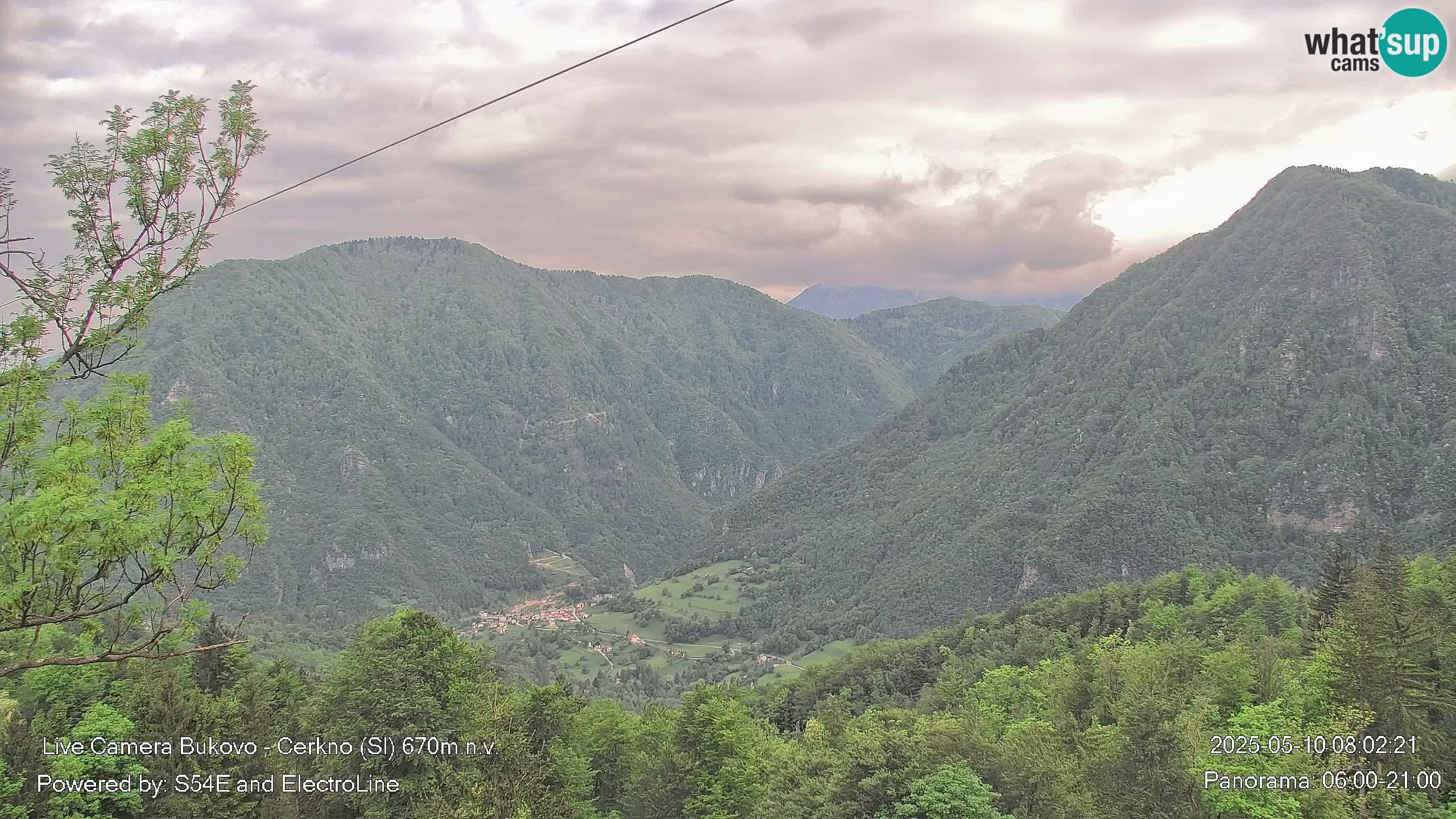 Webcam Bukovo – Baška grapa | Cerkno | Slovenia