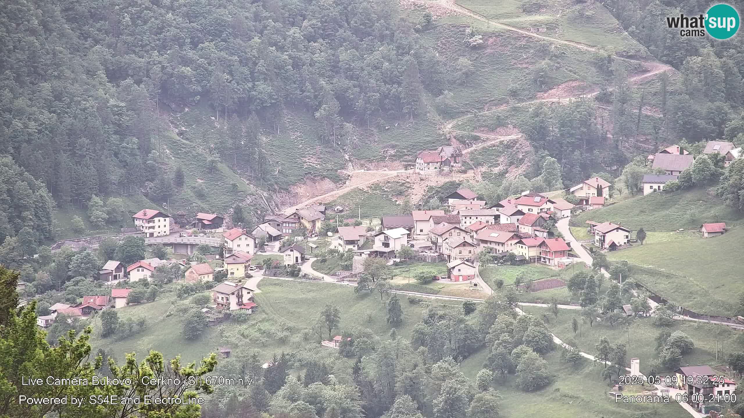 Webcam Bukovo – Baška grapa | Cerkno | Slovénie
