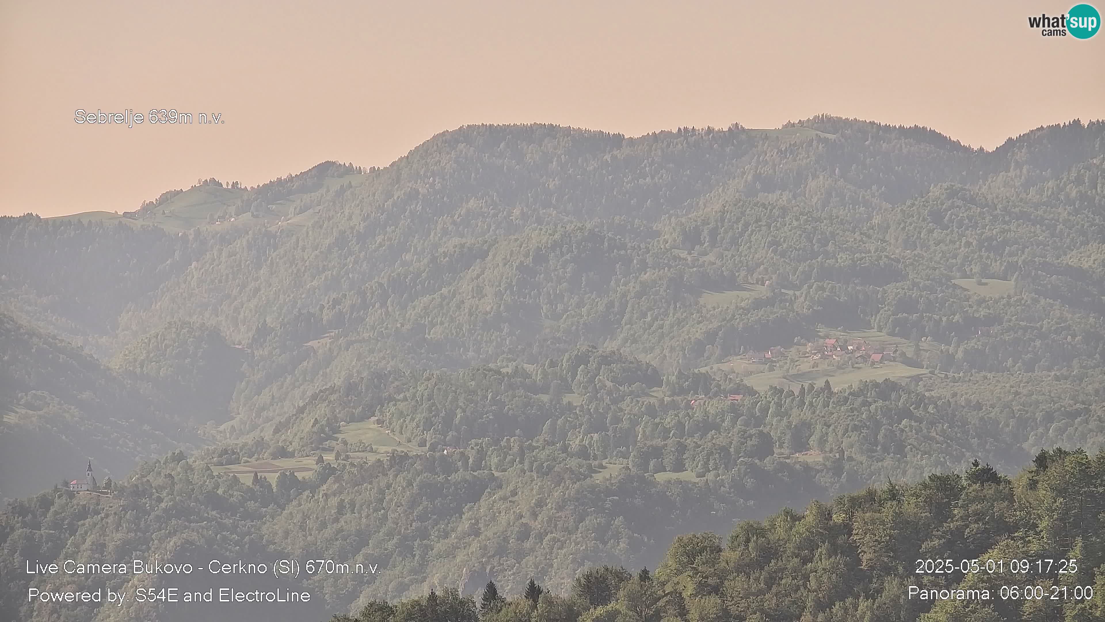 Webcam Bukovo – Baška grapa | Cerkno | Slovénie
