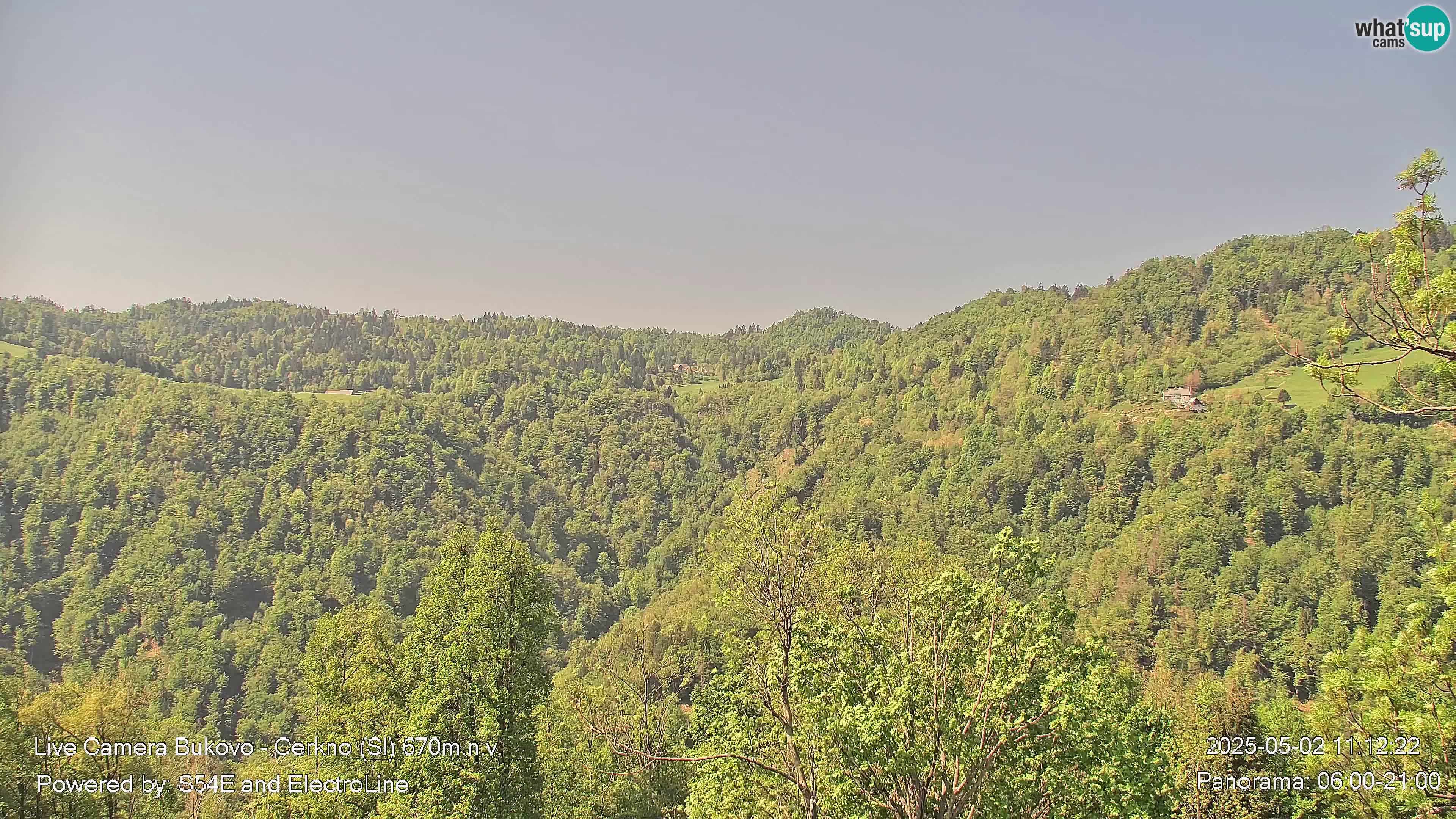 Web kamera Bukovo – Baška grapa | Cerkno | Slovenija