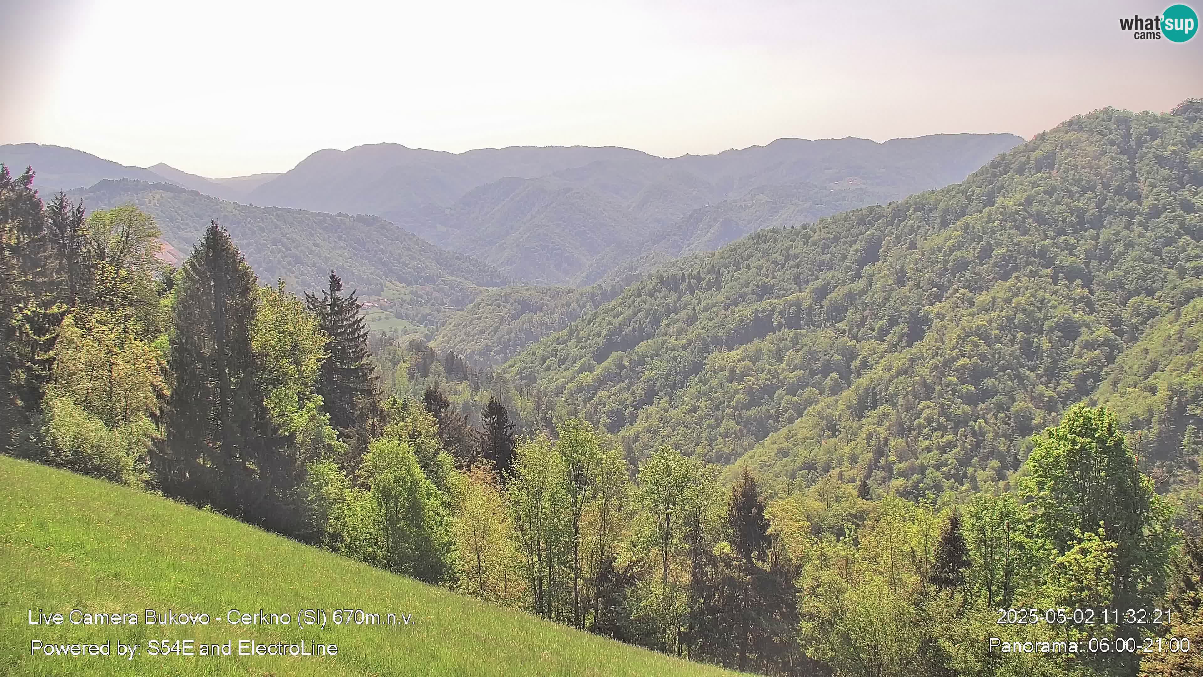 Web kamera Bukovo – Baška grapa | Cerkno | Slovenija