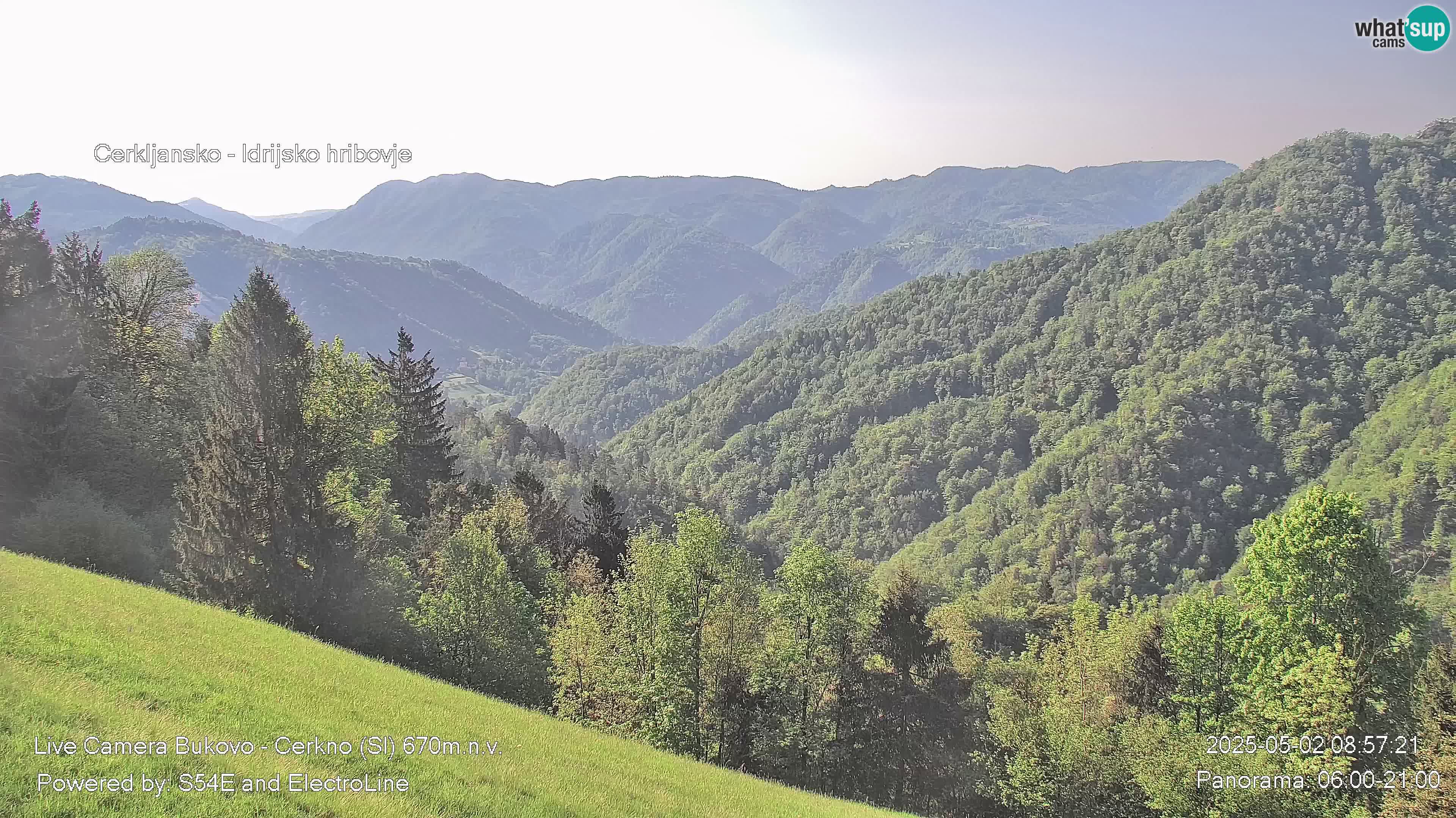 Webcam Bukovo – Baška grapa | Cerkno | Slovénie