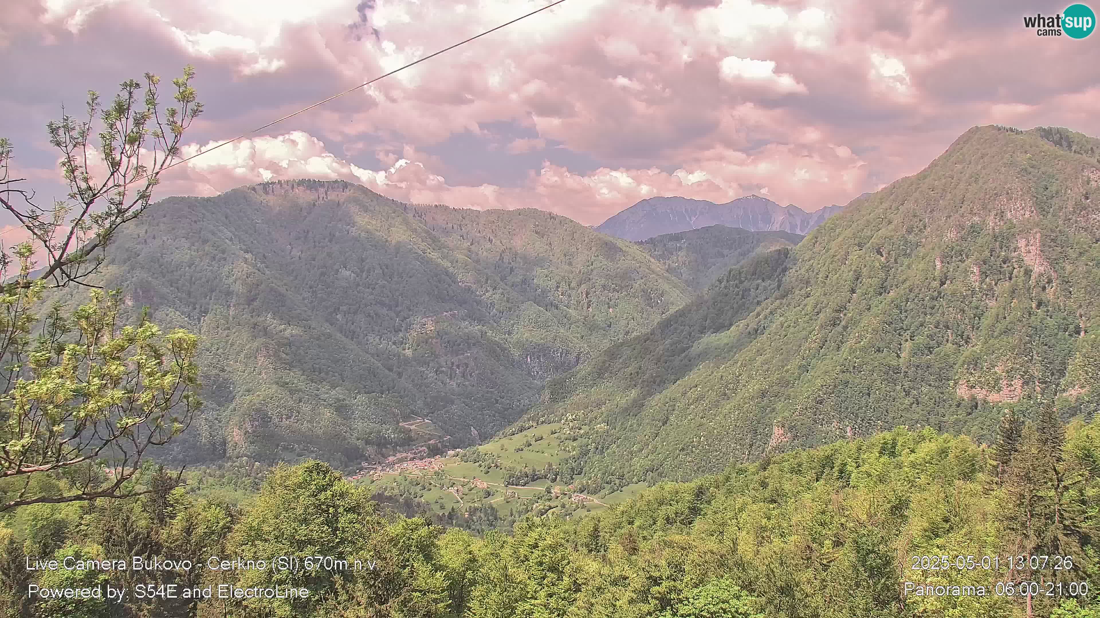 Webcam Bukovo – Baška grapa | Cerkno | Slovenia