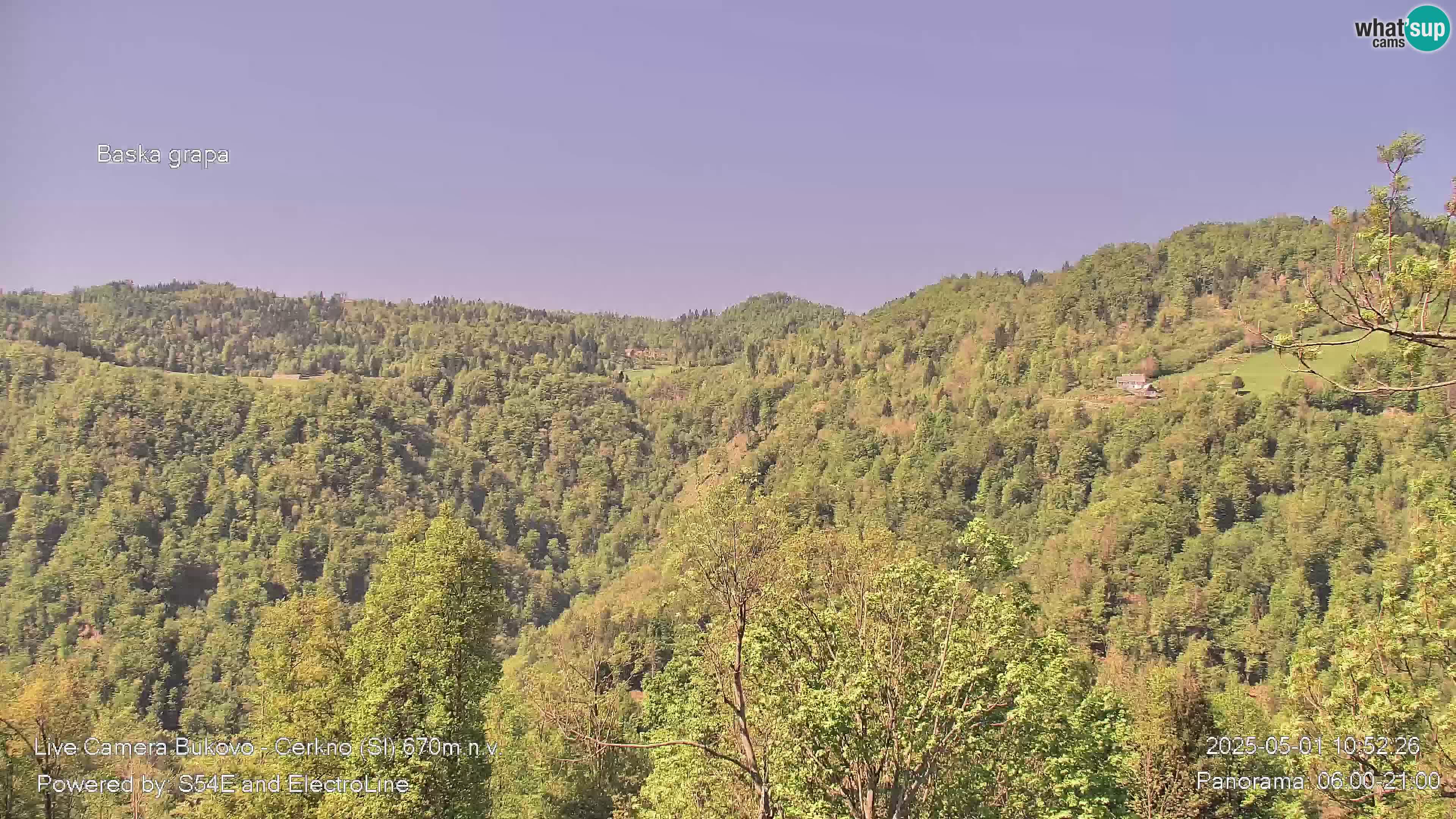 Kamera Bukovo – Baška grapa | Cerkno