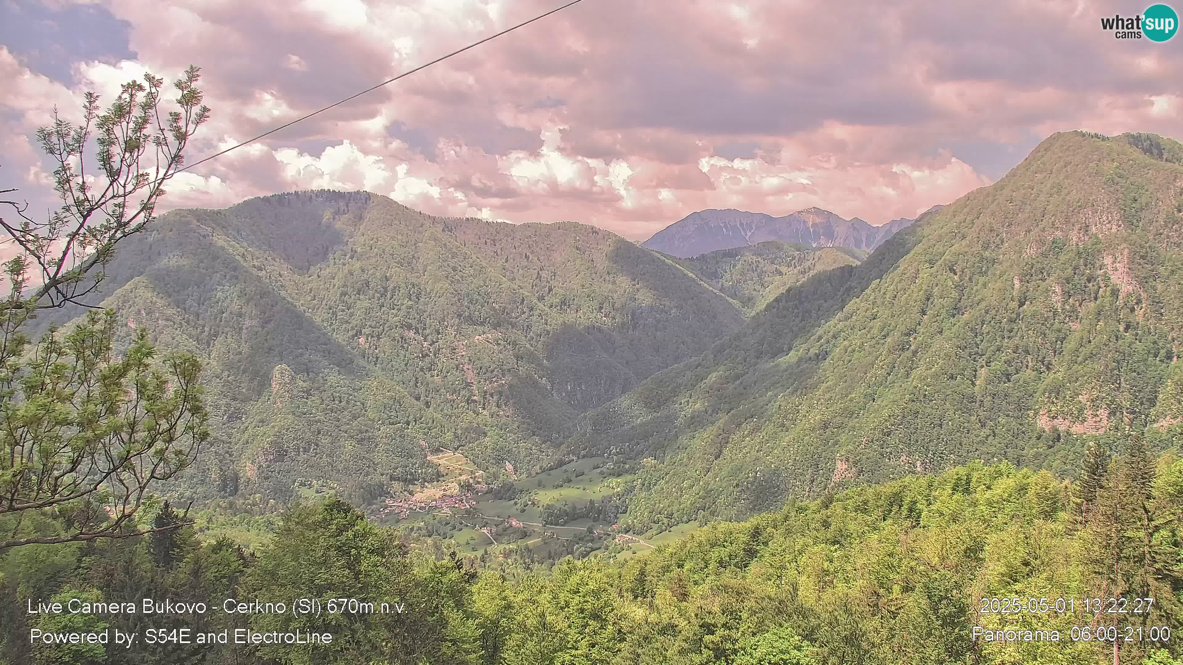 Bukovo Webcam – Baška grapa | Cerkno | Slowenien