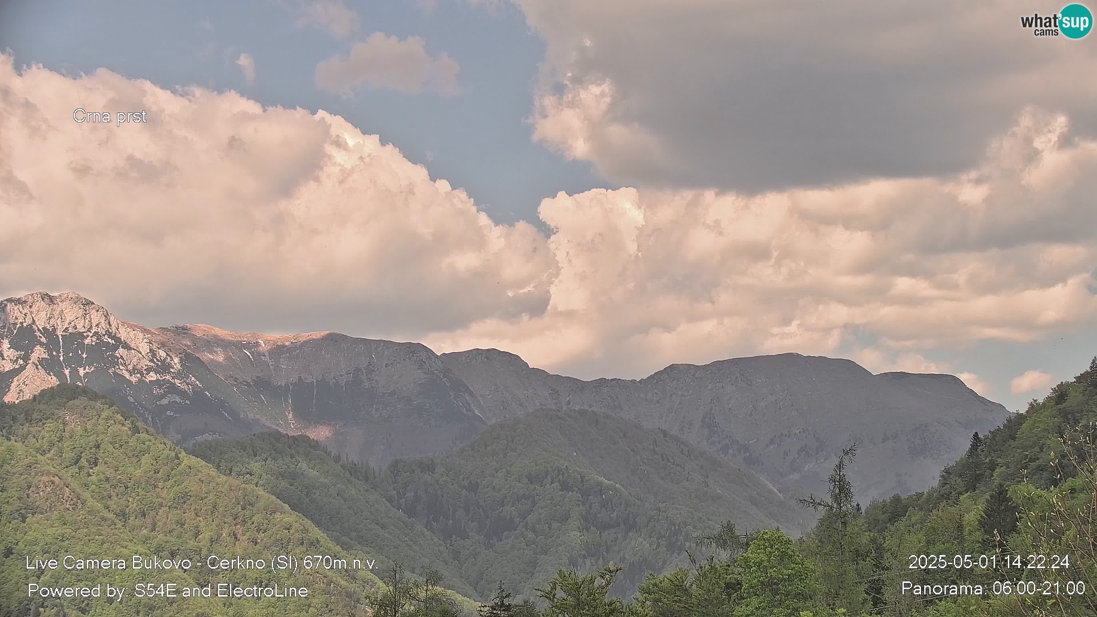 Webcam Bukovo – Baška grapa | Cerkno | Slovenia